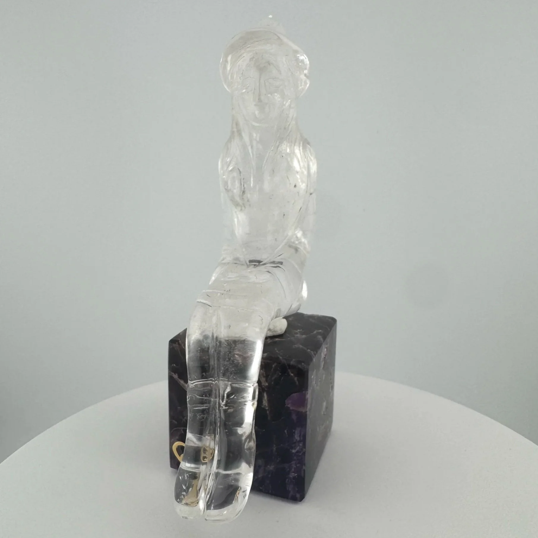 Leandro de Souza Cathedral Quartz Witch Carving