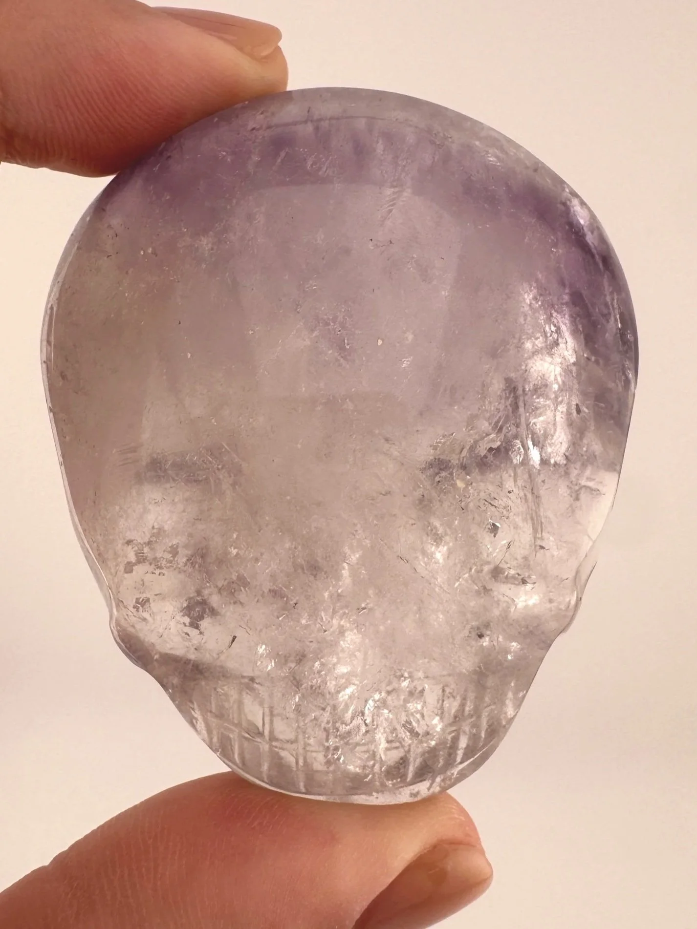 Leandro de Souza Phantom Amethyst Magical Child Palm Skull