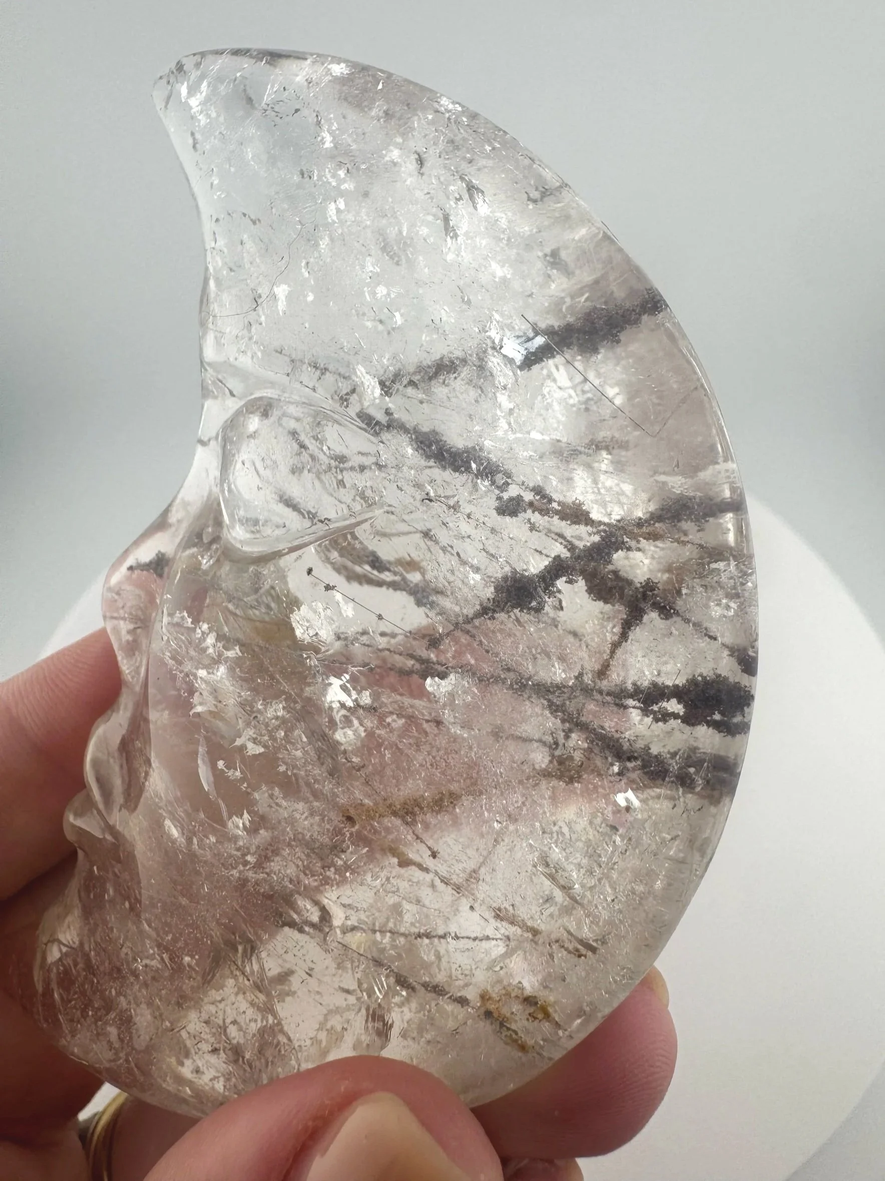 Leandro de Souza Rutile and Chlorite in Quartz Moon
