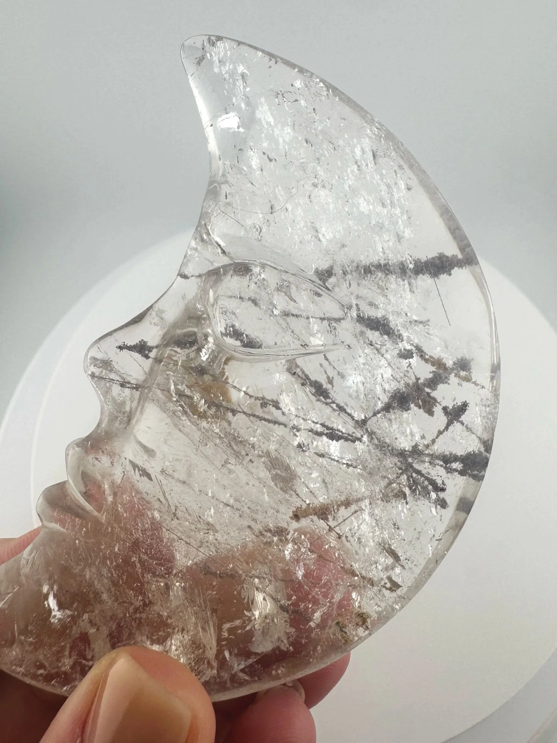 Leandro de Souza Rutile and Chlorite in Quartz Moon