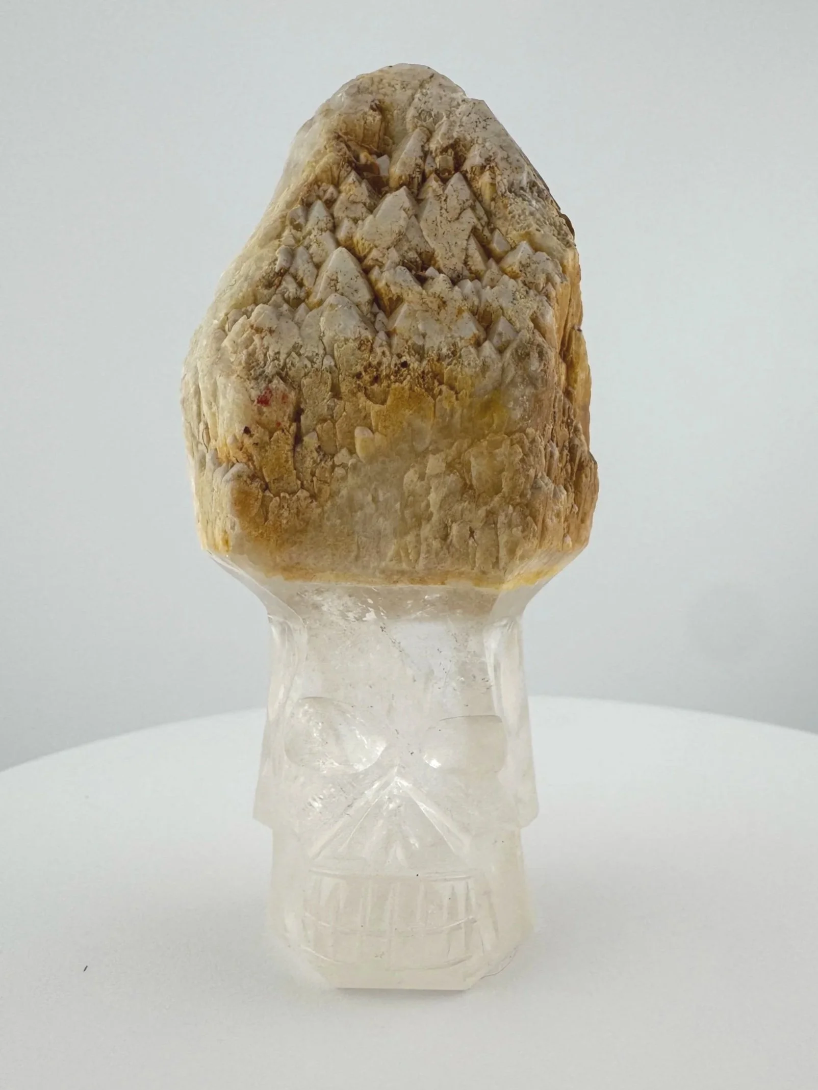 Igor de Souza Candle Quartz Shaman Skull
