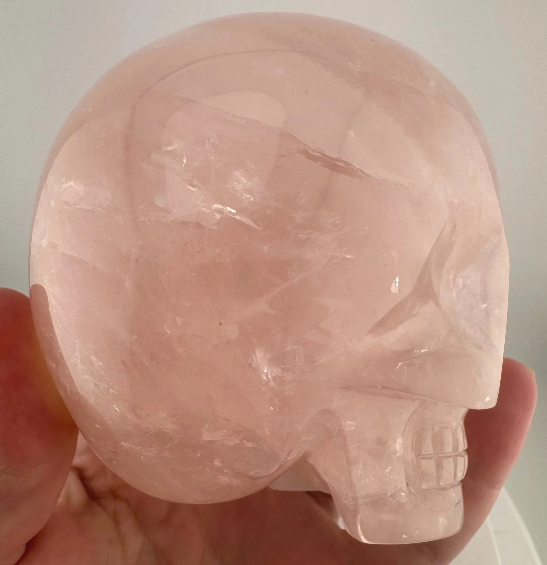 Leandro de Souza Rose Quartz Magical Child Skull
