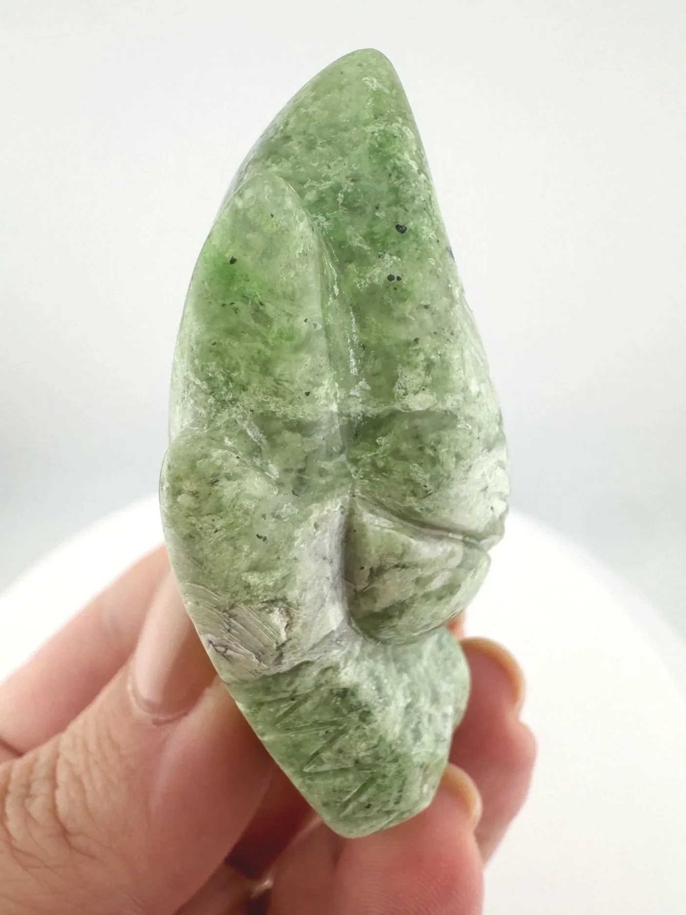 Leandro de Souza Chlorite Chalcedony Dragon Skull