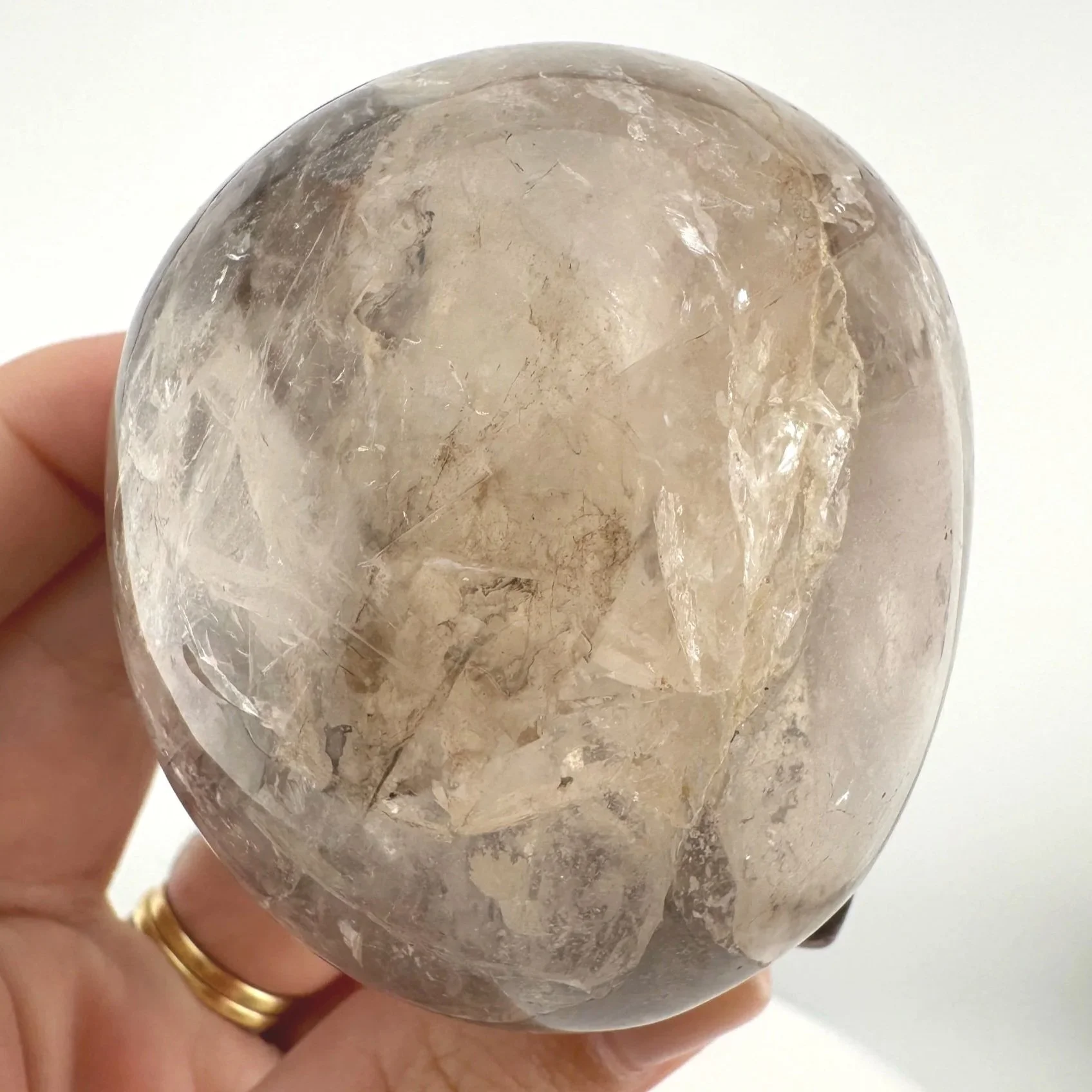 Leandro de Souza Hematoid Quartz Magical Child Skull