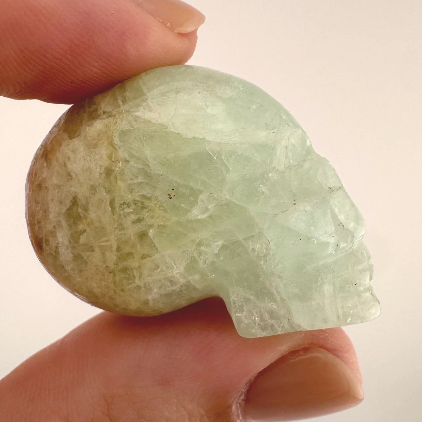 Igor de Souza Aquamarine with Heliodor Skull