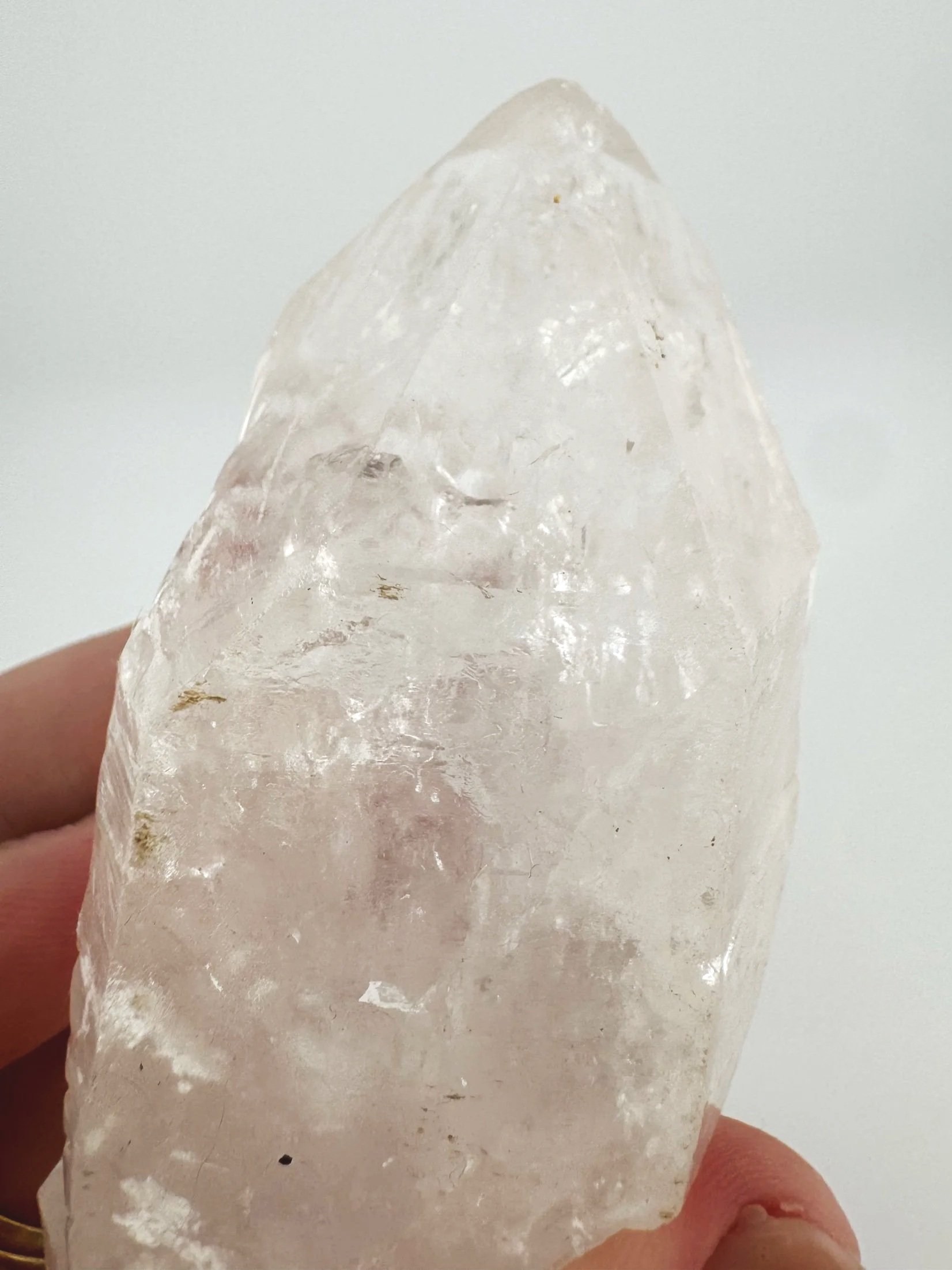 Leandro de Souza Cathedral Quartz Jesus Wand