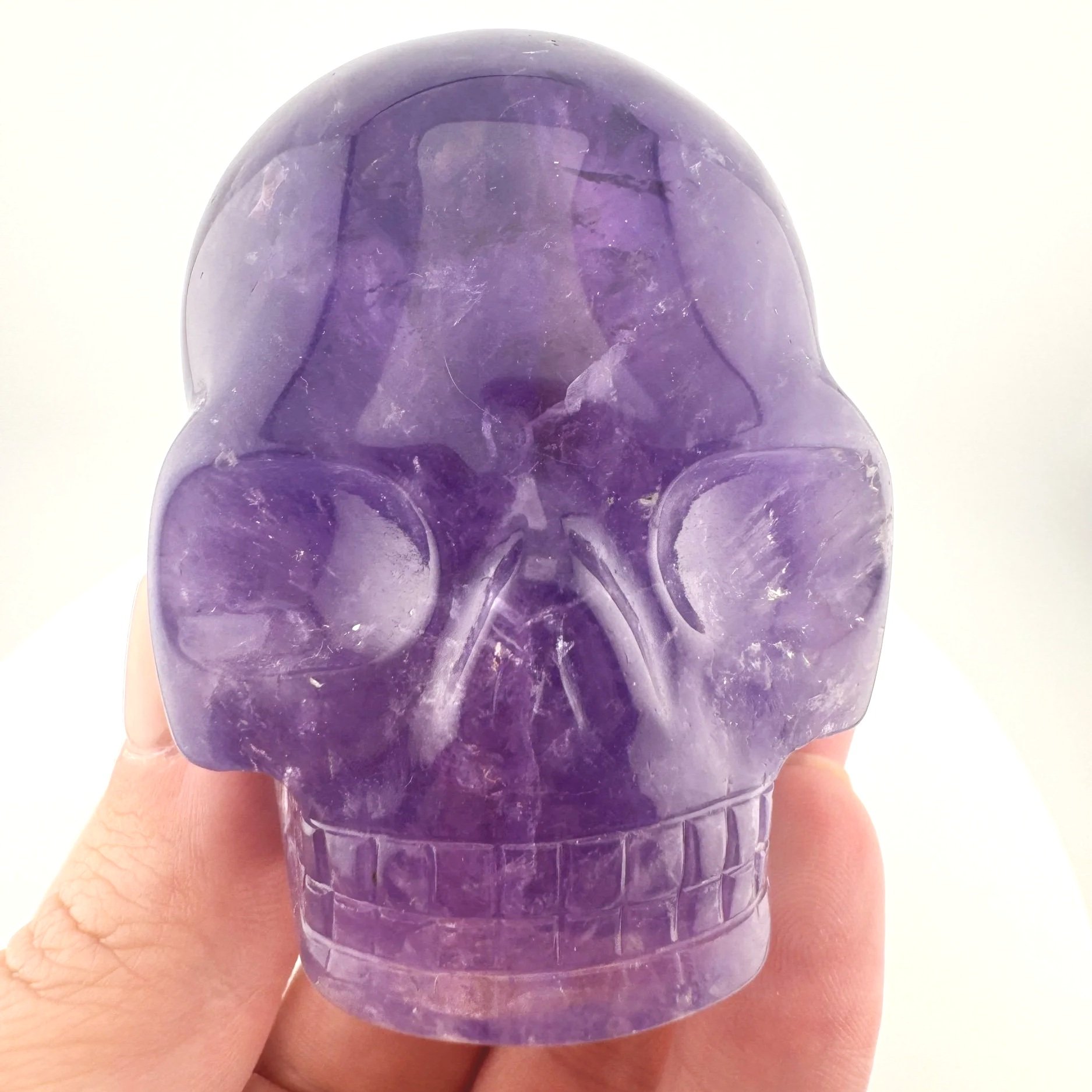 Leandro de Souza Amethyst with Citrine Skull