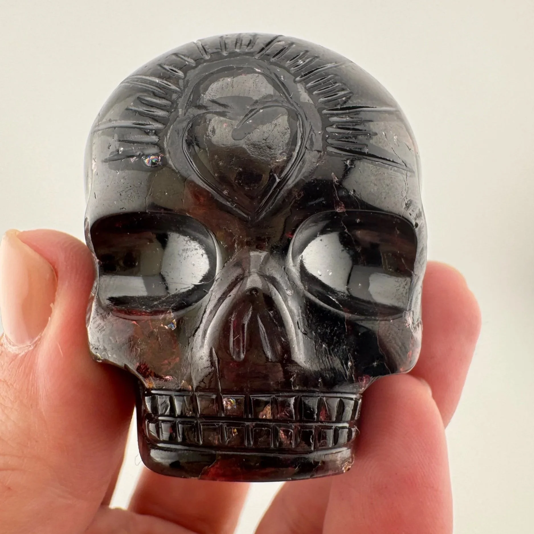 Leandro de Souza Garnet Magical Child Skull