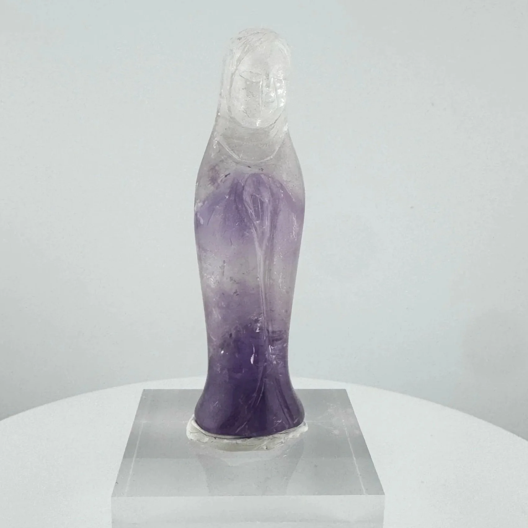 Leandro de Souza Phantom Amethyst Mother Mary Statuette