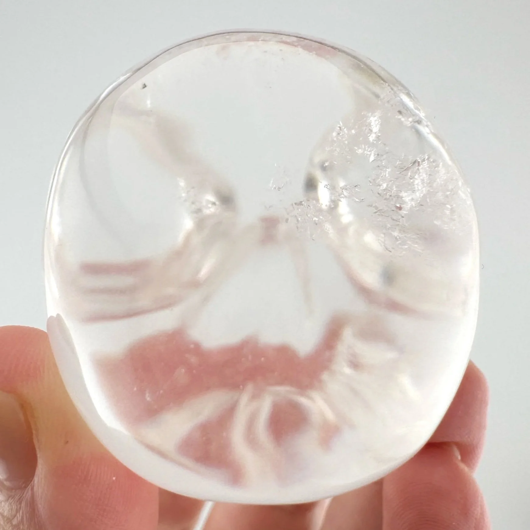 Leandro de Souza Gem Sirius Quartz Bizoin Skull