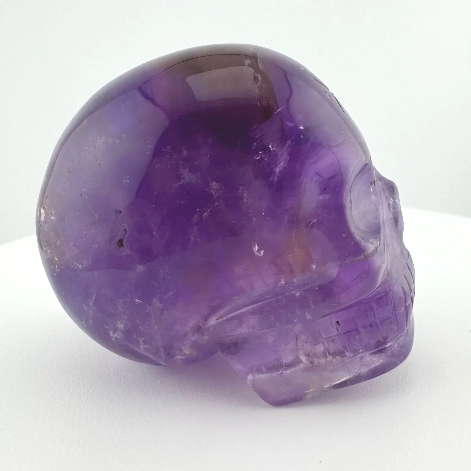 Leandro de Souza Amethyst with Citrine Skull