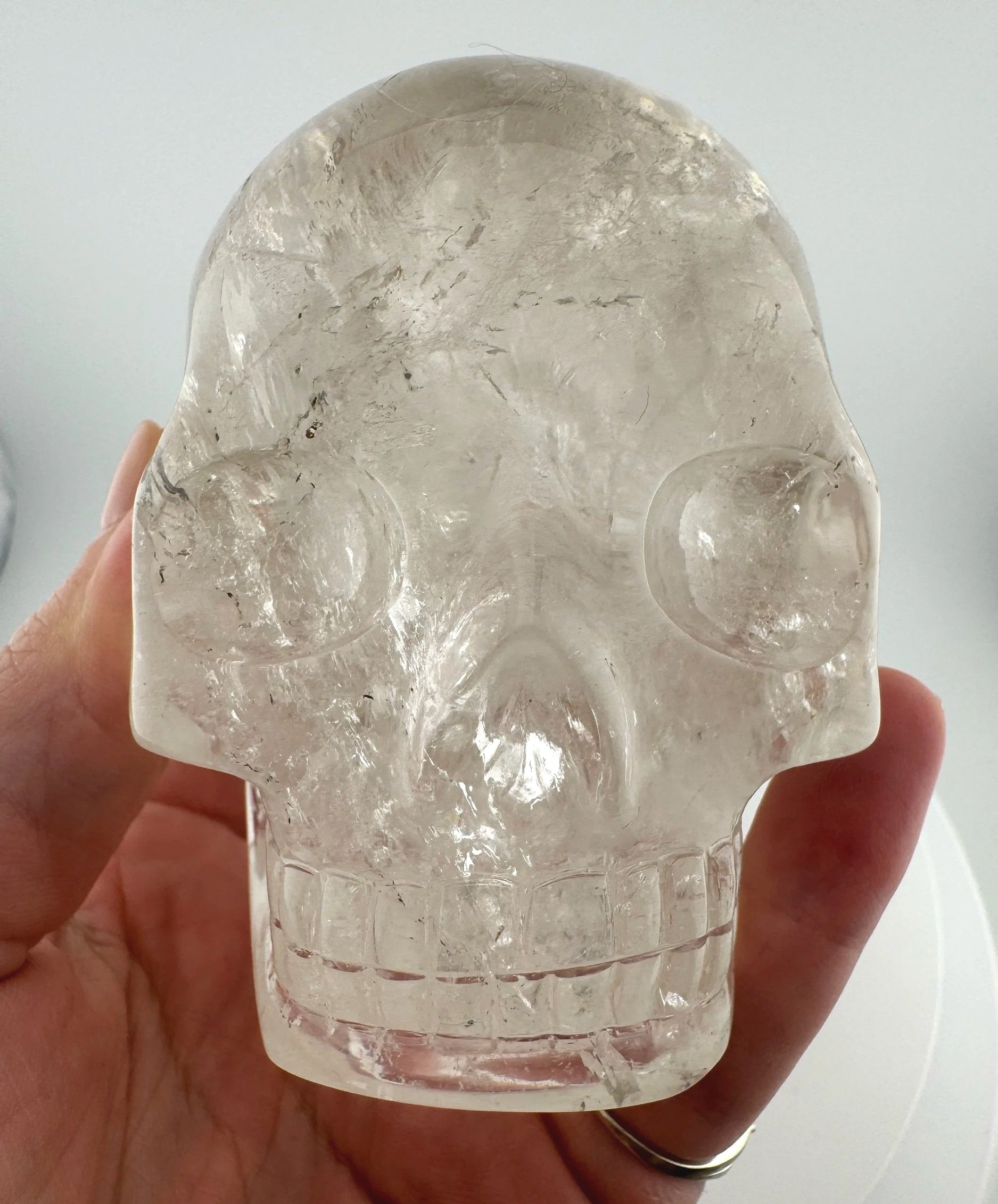 Leandro de Souza Smoky Quartz Skull