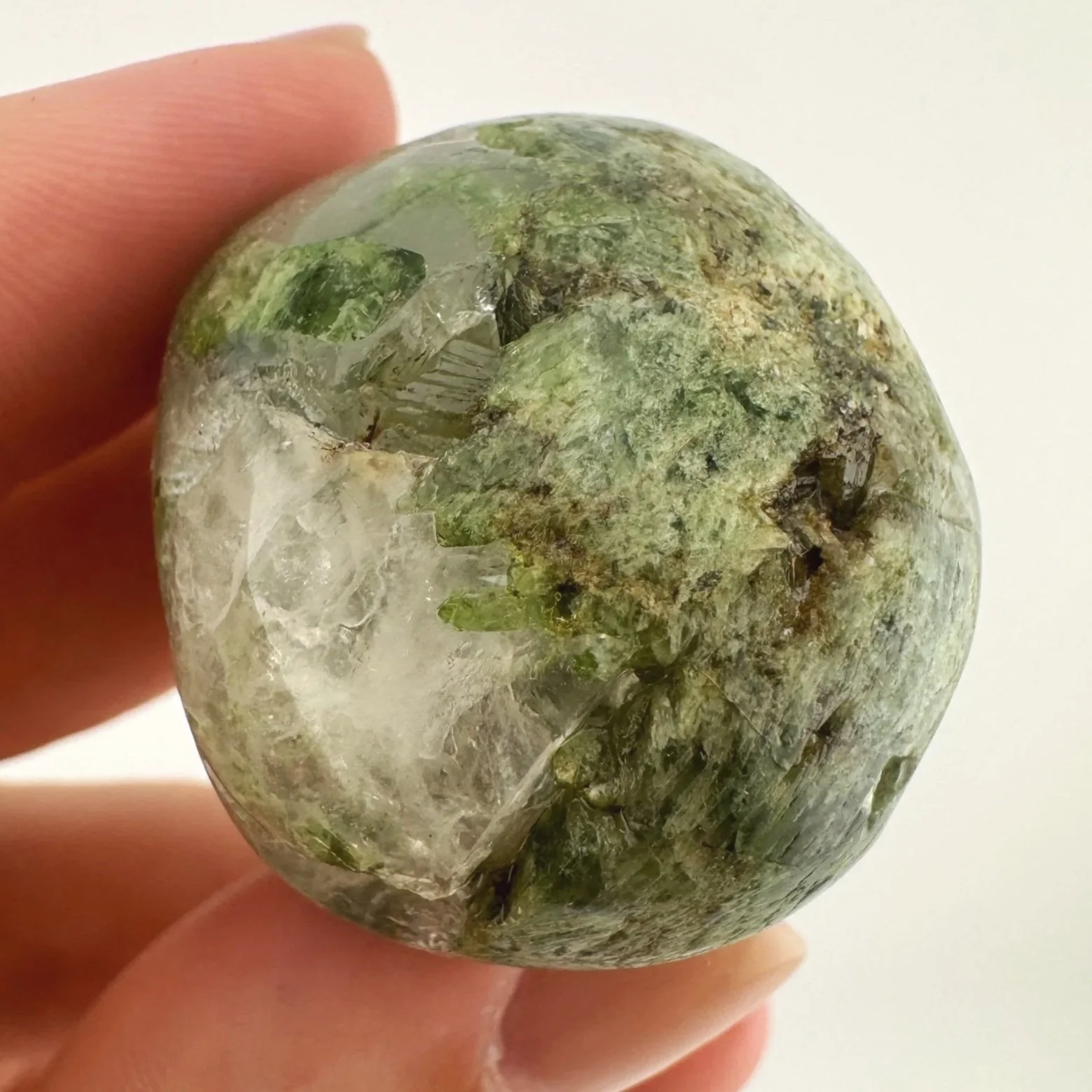 Igor de Souza Green Epidote Skull