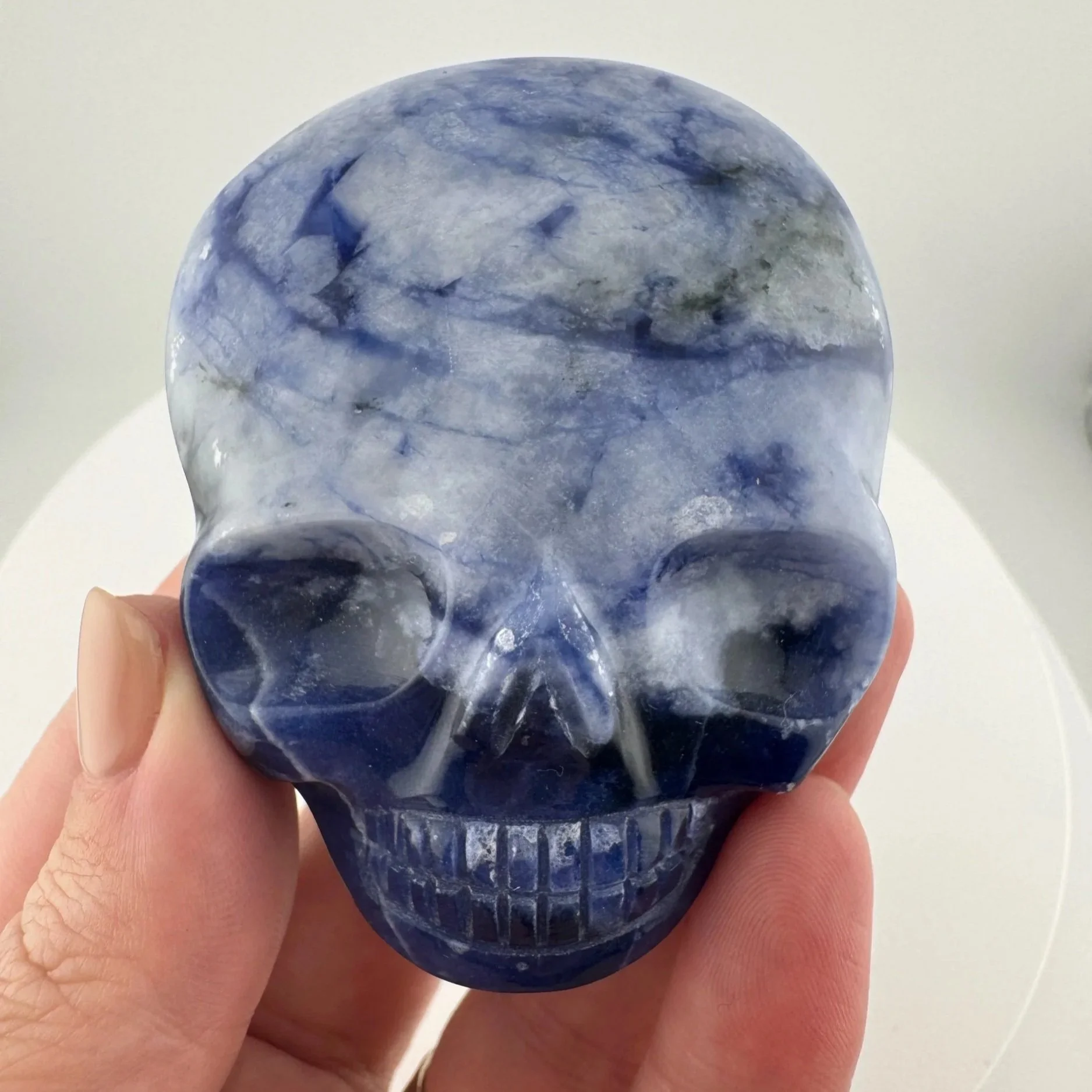 Leandro de Souza Sodalite Magical Child Palm Skull