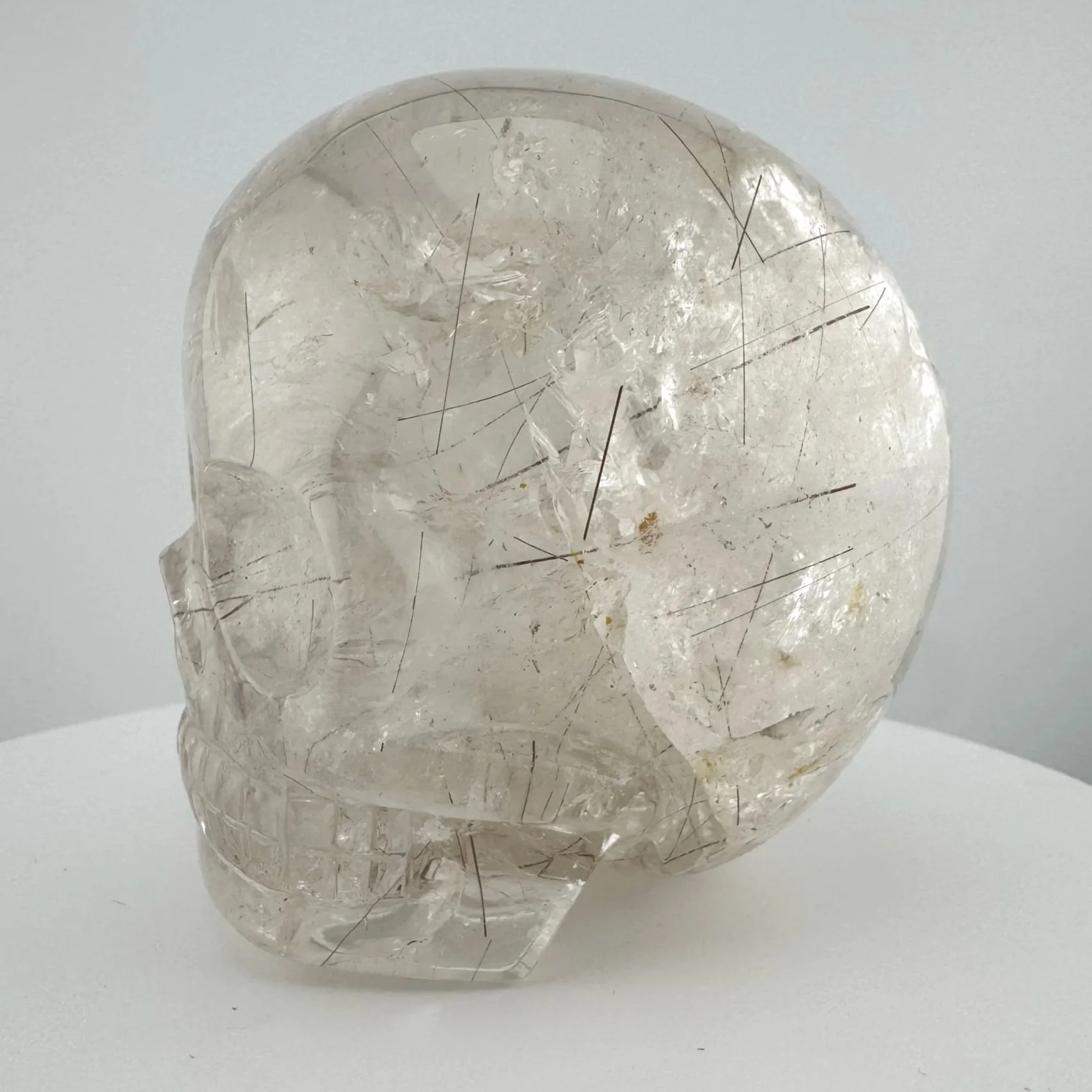 Leandro de Souza Red Rutile in Quartz Magical Child