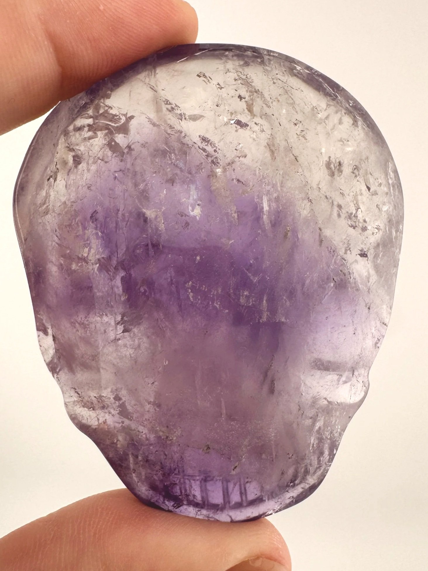 Leandro de Souza Phantom Amethyst Magical Child Palm Skull
