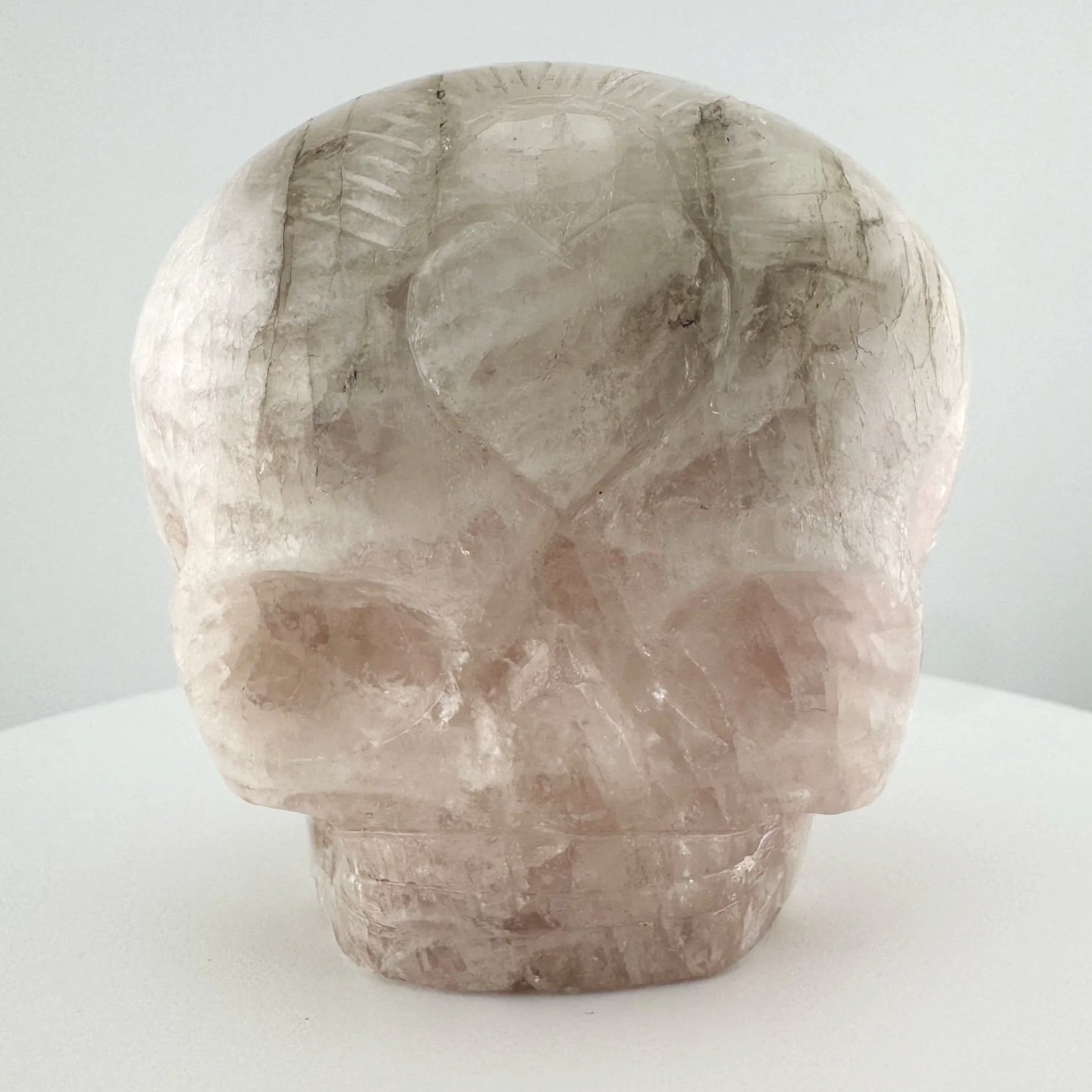 Leandro de Souza Morganite Shaman Skull