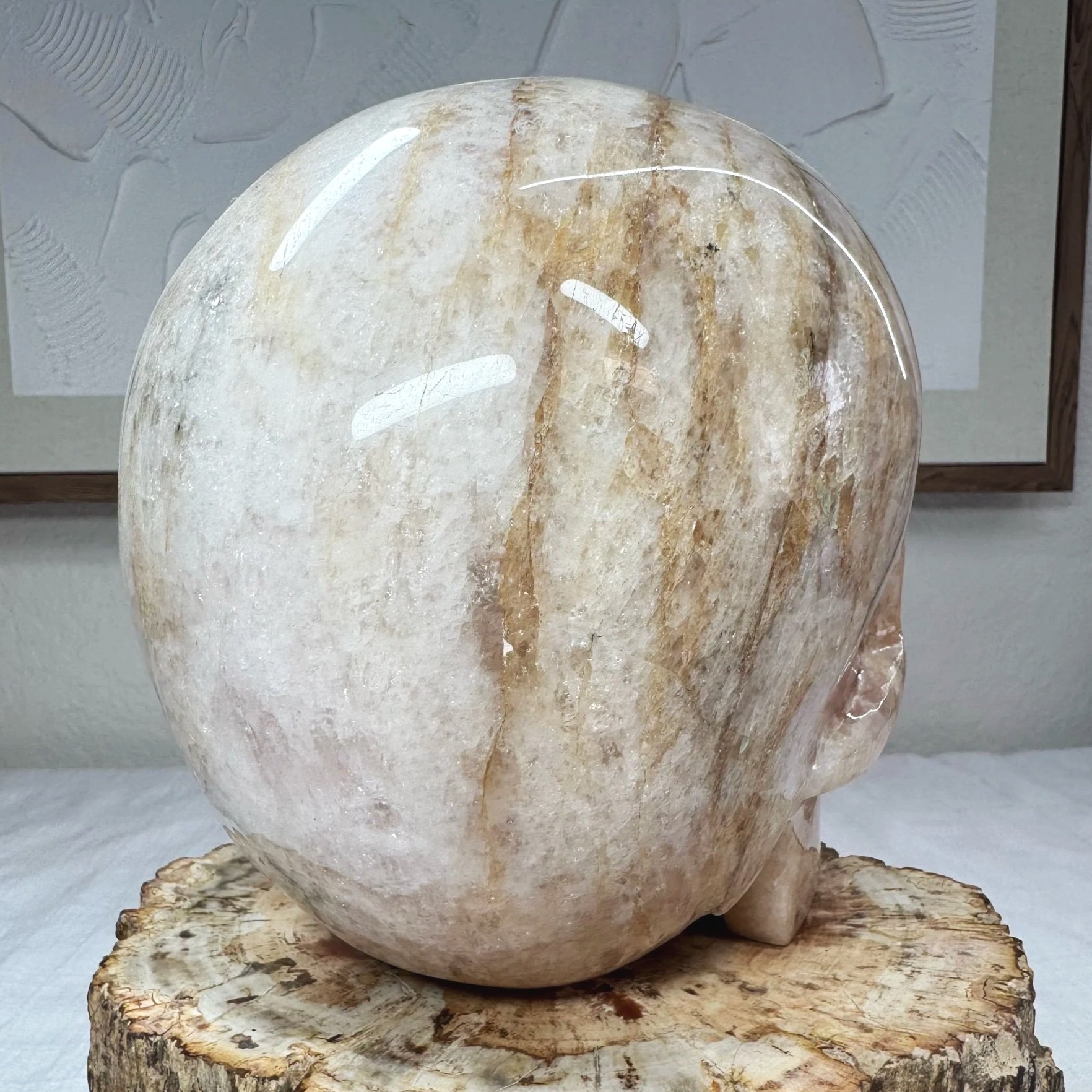 Leandro de Souza Morganite Magical Child Skull