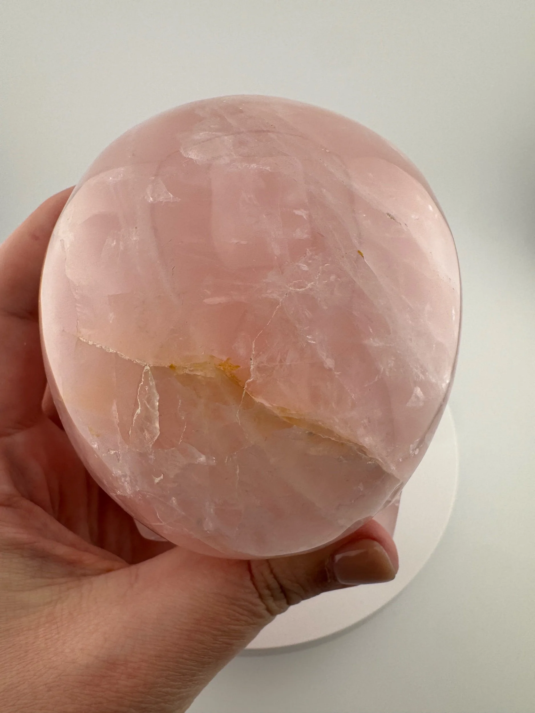 Leandro de Souza Rose Quartz Magical Child Skull