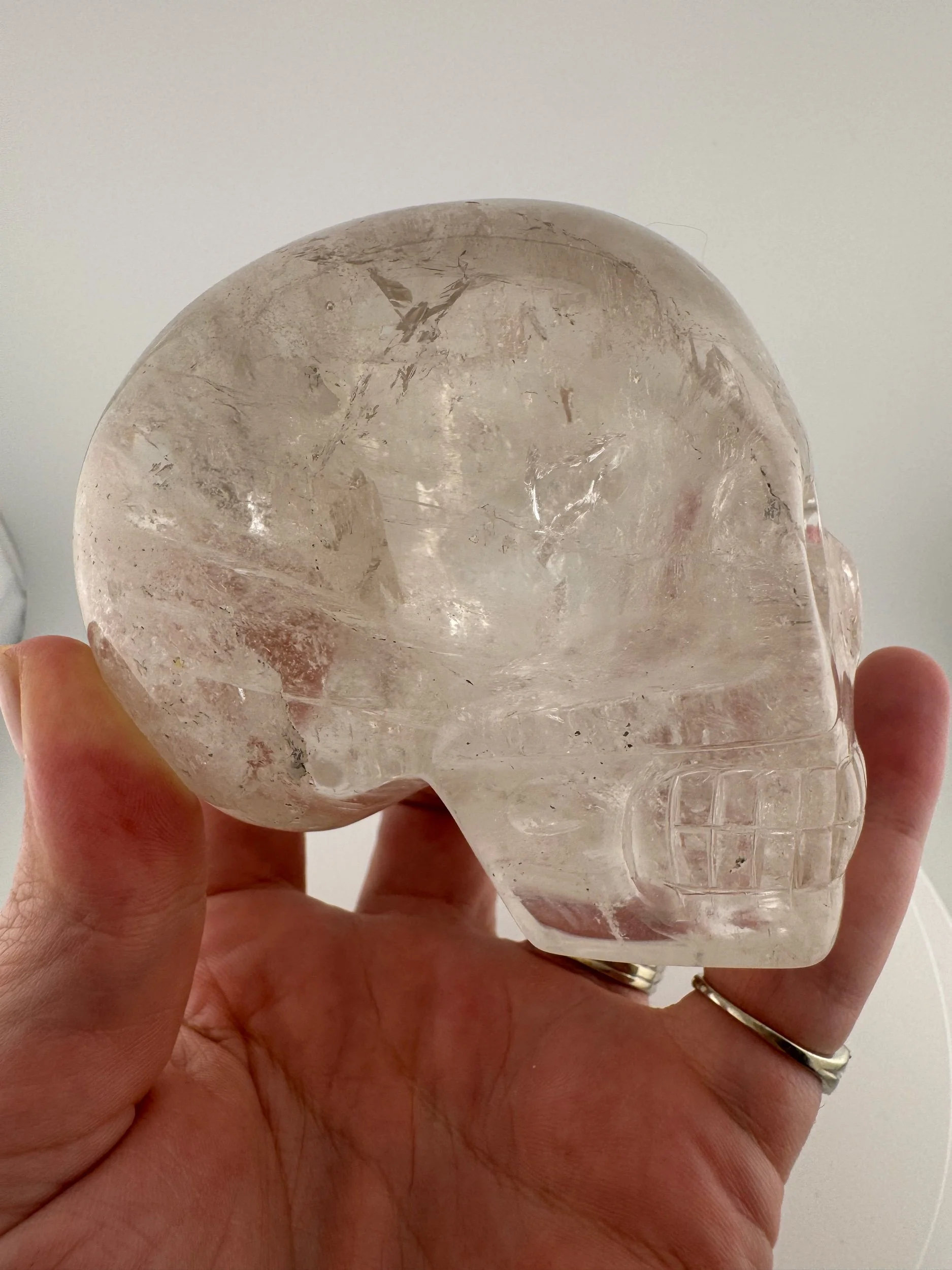 Leandro de Souza Smoky Quartz Skull