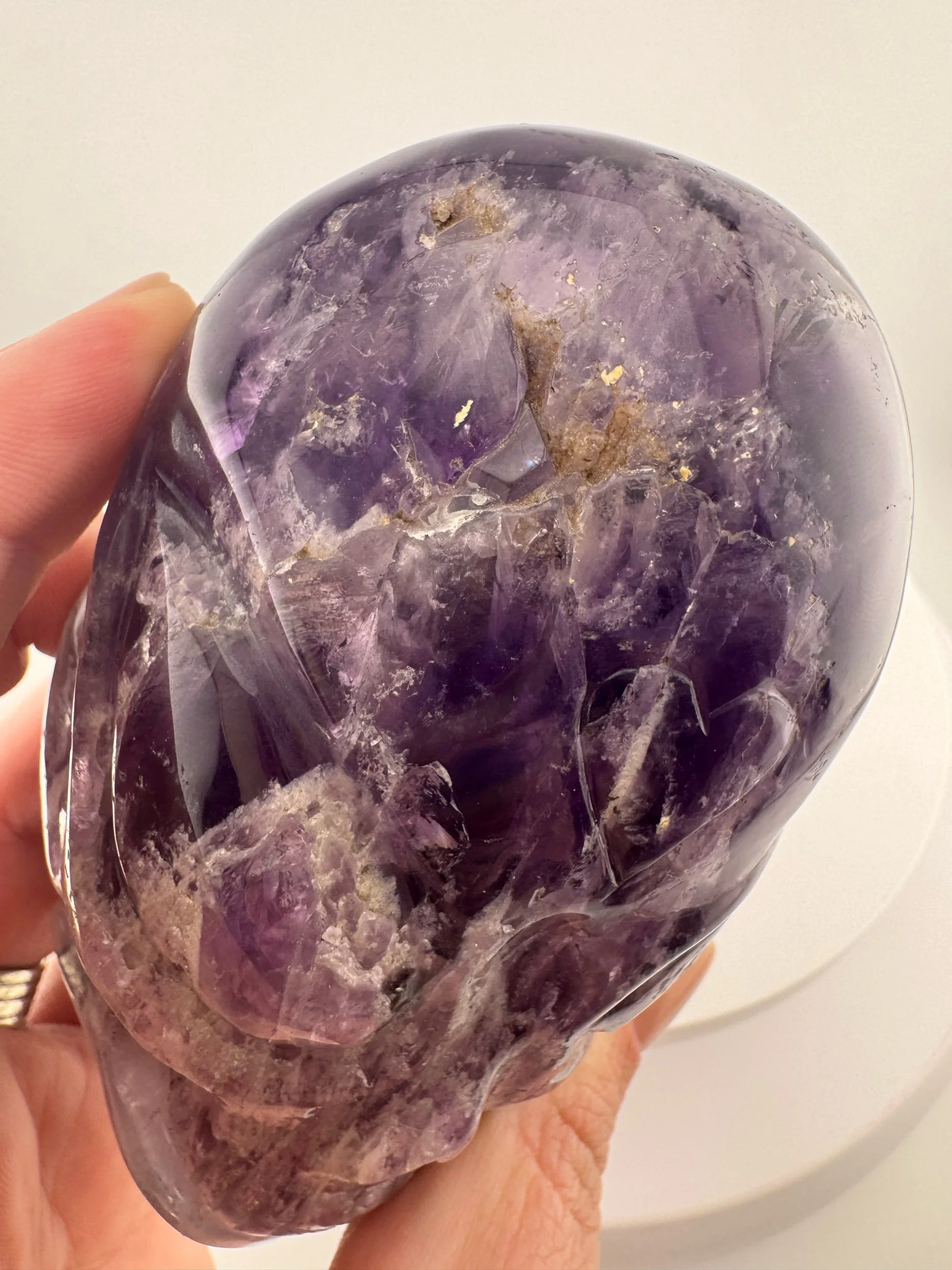 Leandro de Souza Elestial Amethyst Shaman and Star Being Twin Flame Skull
