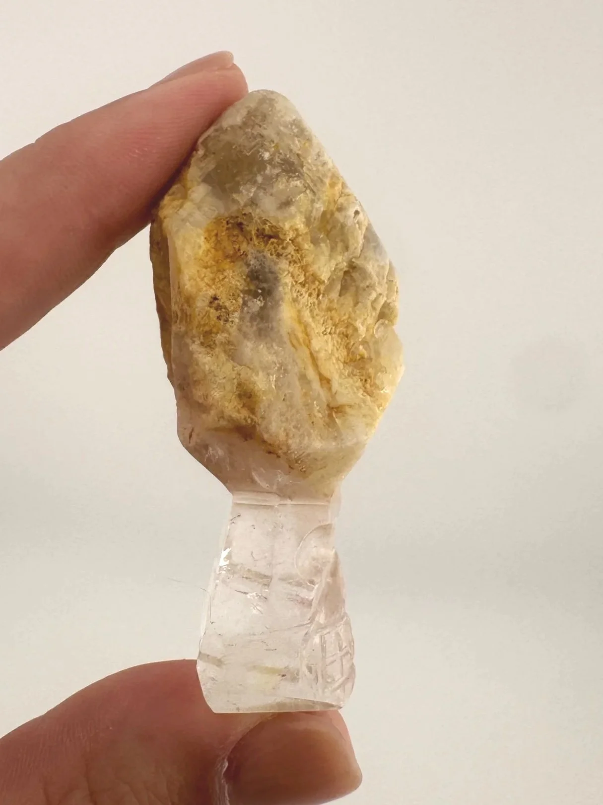 Igor de Souza Candle Quartz Shaman Skull