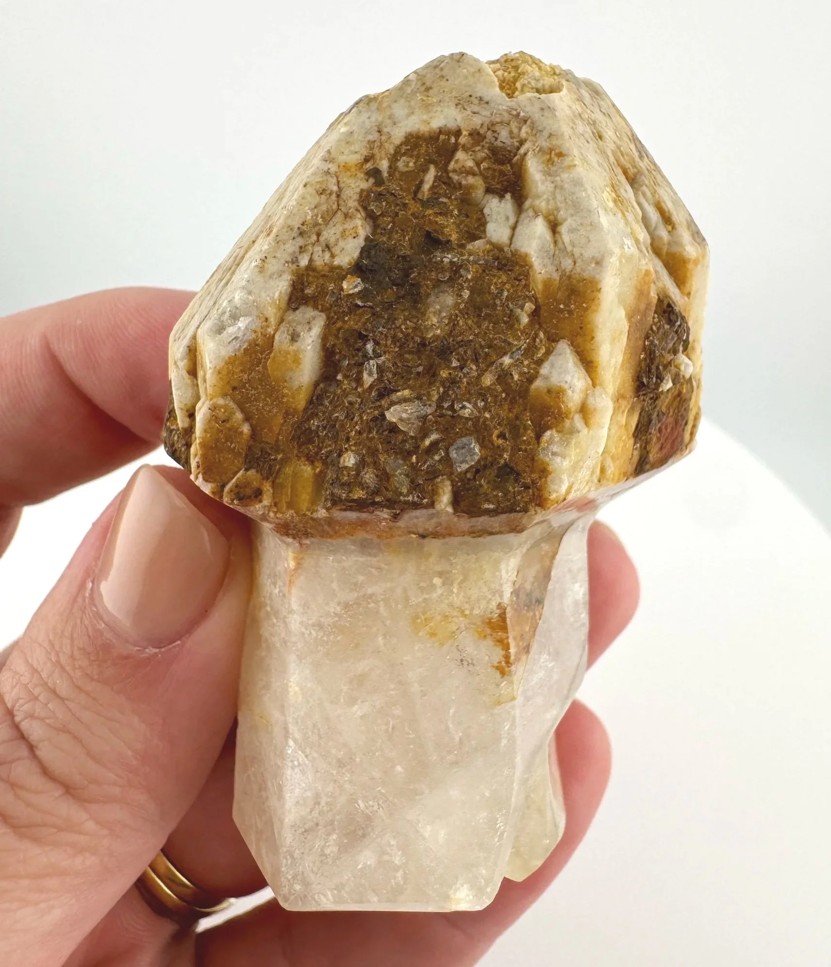 Igor de Souza Candle Quartz Shaman Skull