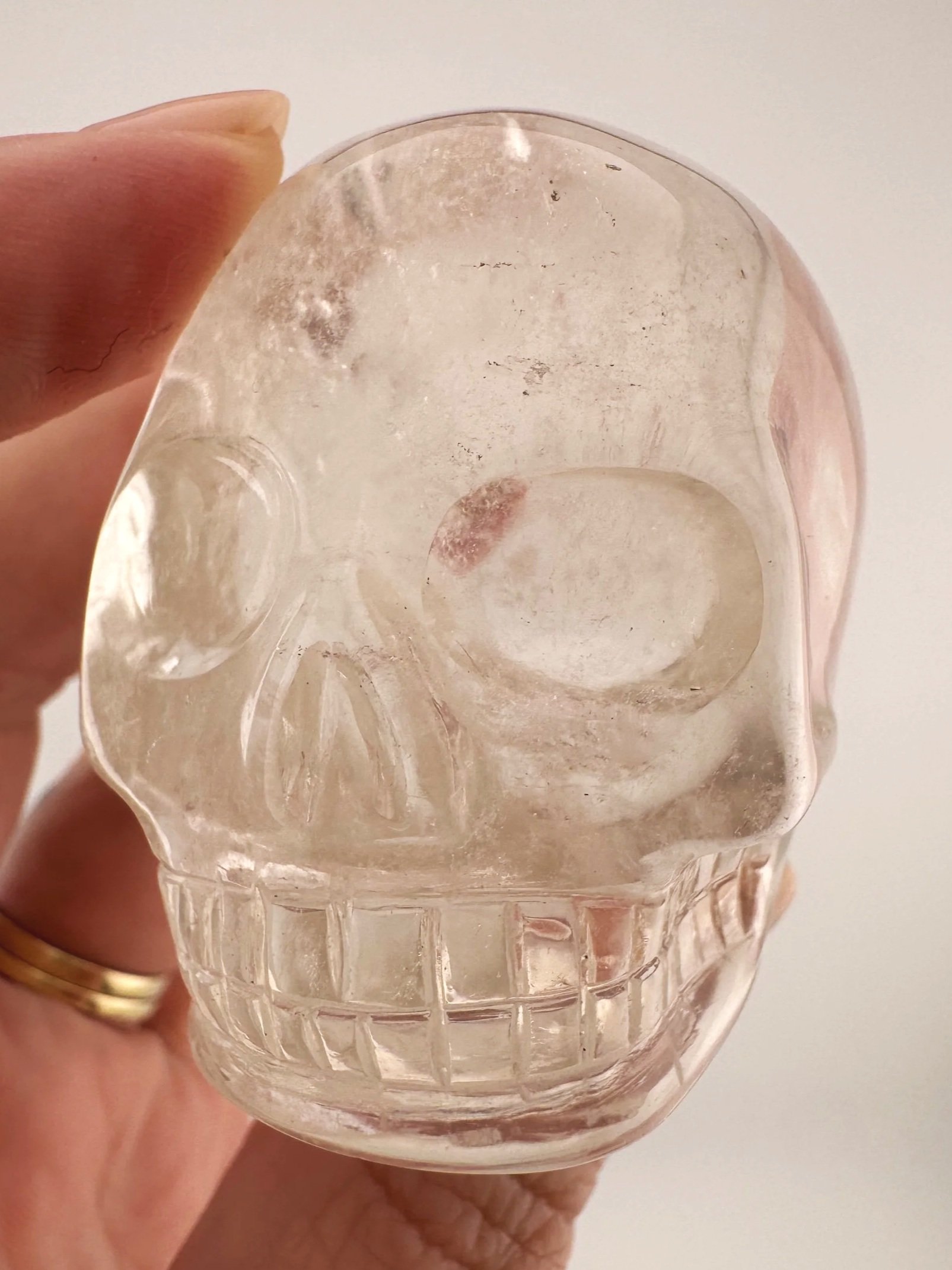 Leandro de Souza Citrine Sirius Quartz Bizoin Skull