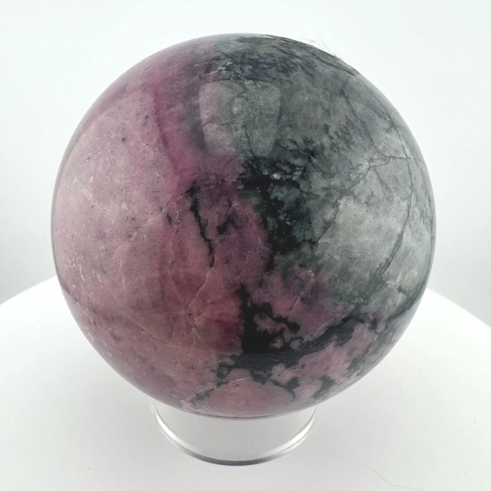 Leandro de Souza Rhodonite Sphere