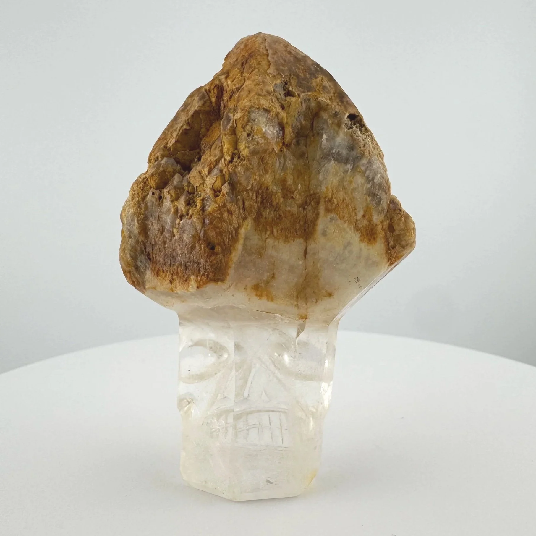 Igor de Souza Candle Quartz Shaman Skull