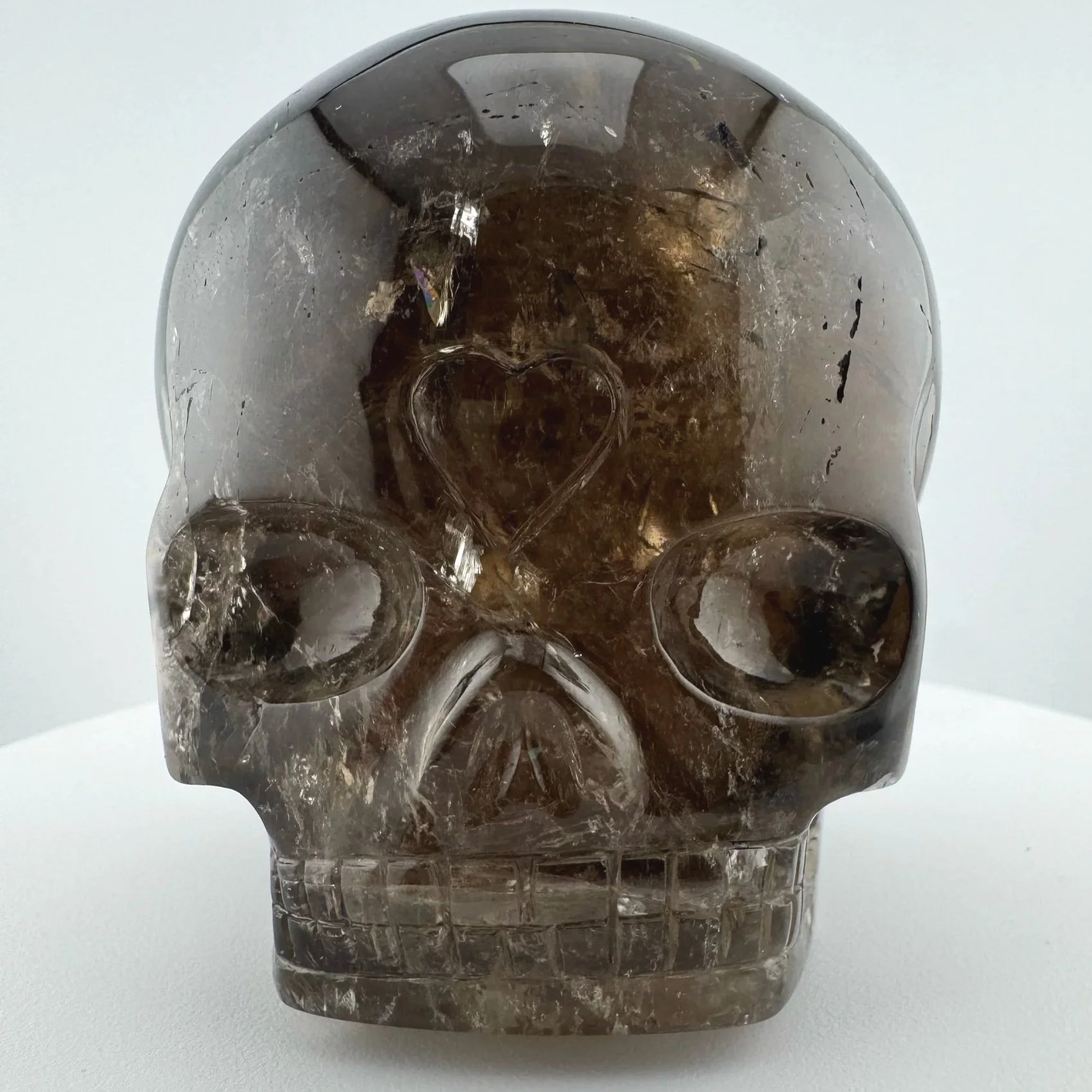 Leandro de Souza Smoky Quartz Magical Child Skull
