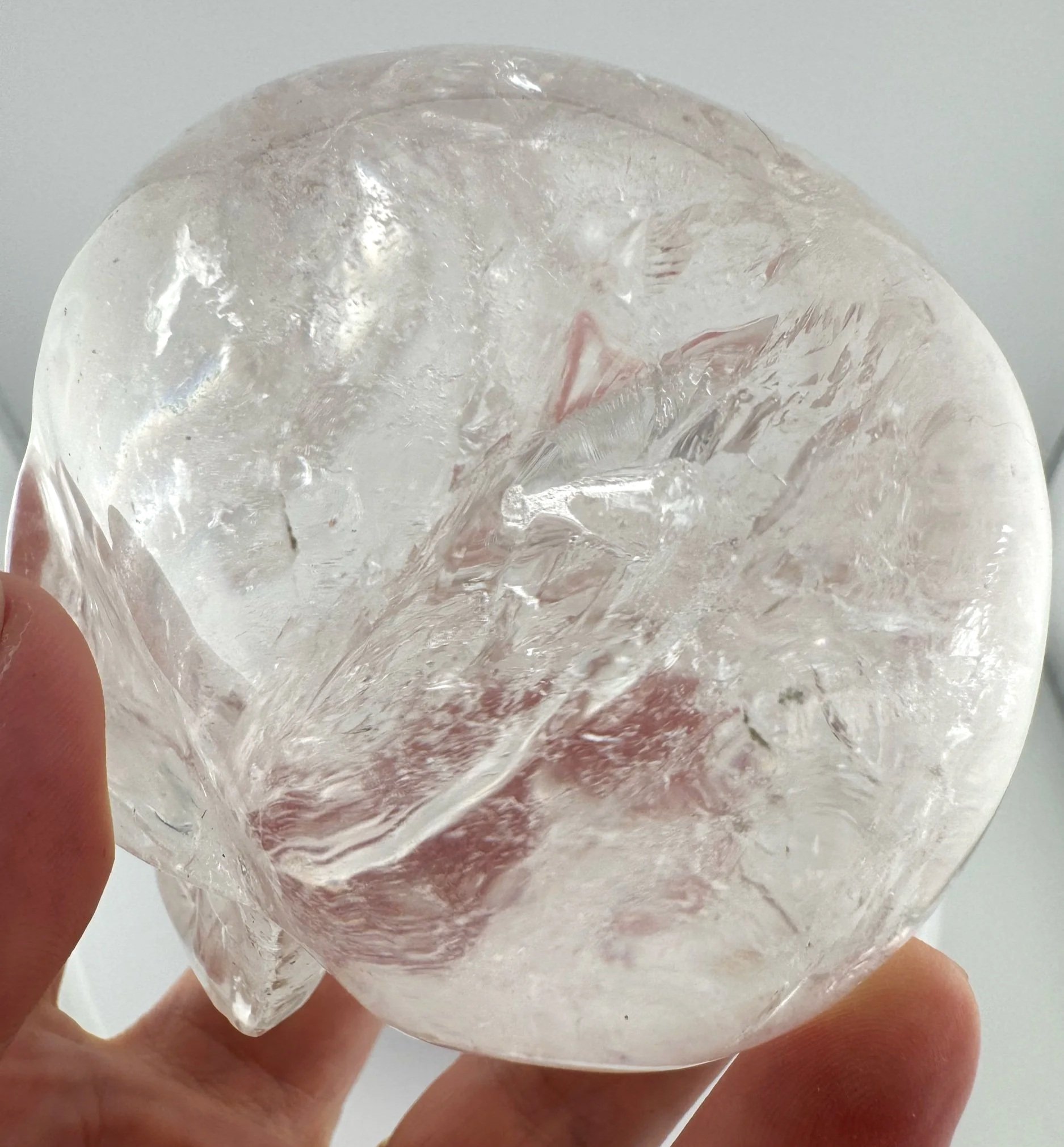 Leandro de Souza Rutile in Quartz Skull