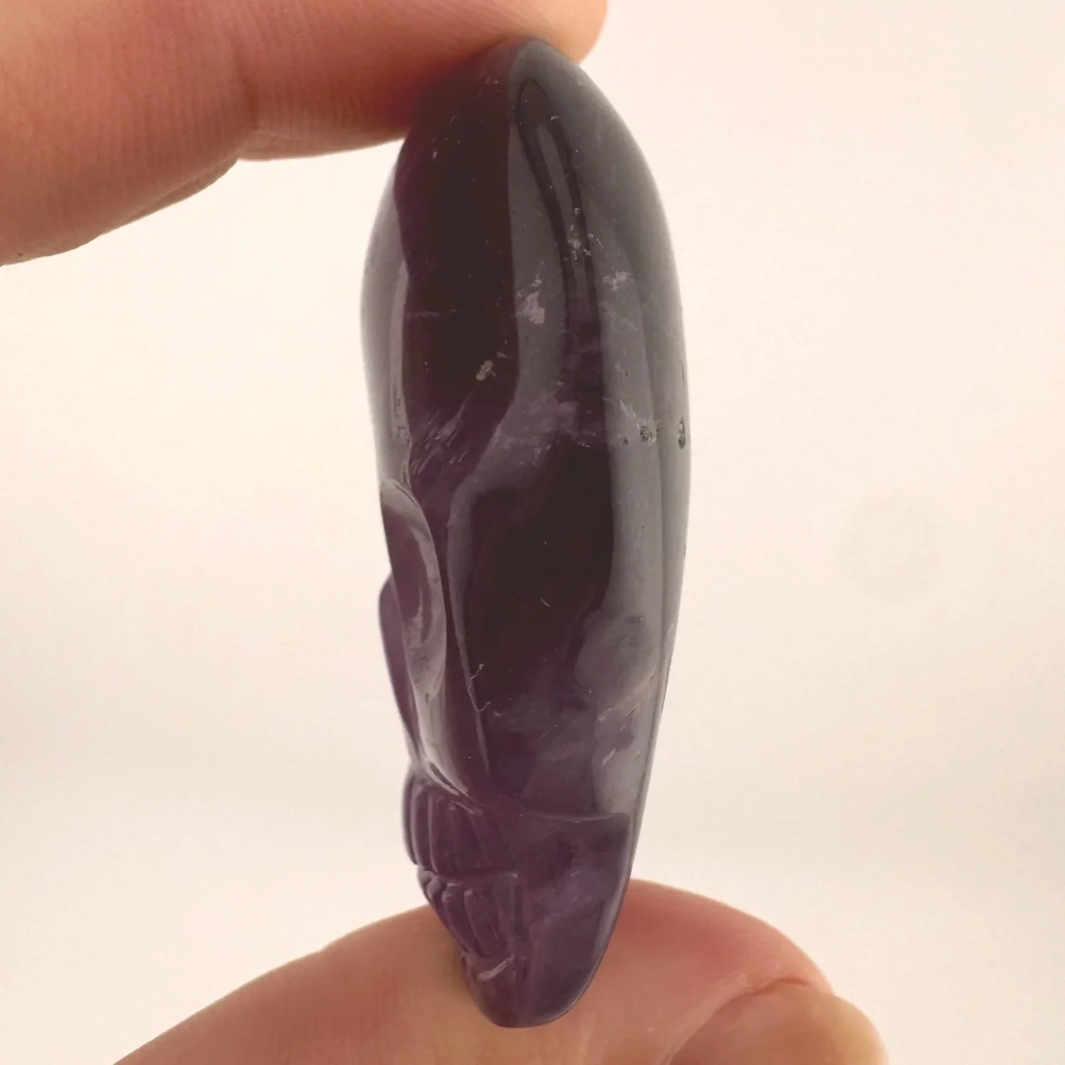 Leandro de Souza Amethyst Magical Child Palm Skull