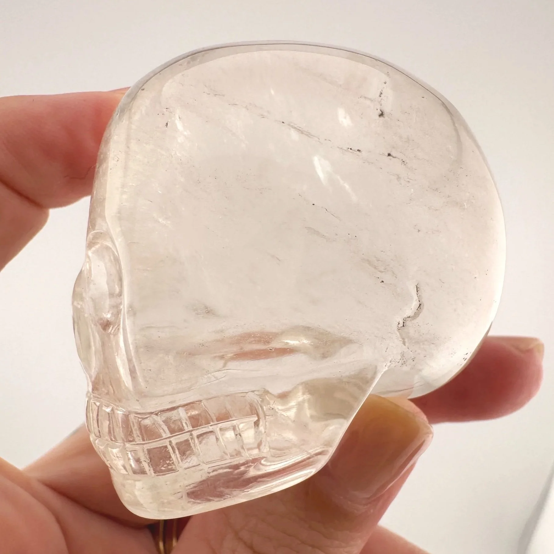 Leandro de Souza Citrine Sirius Quartz Bizoin Skull