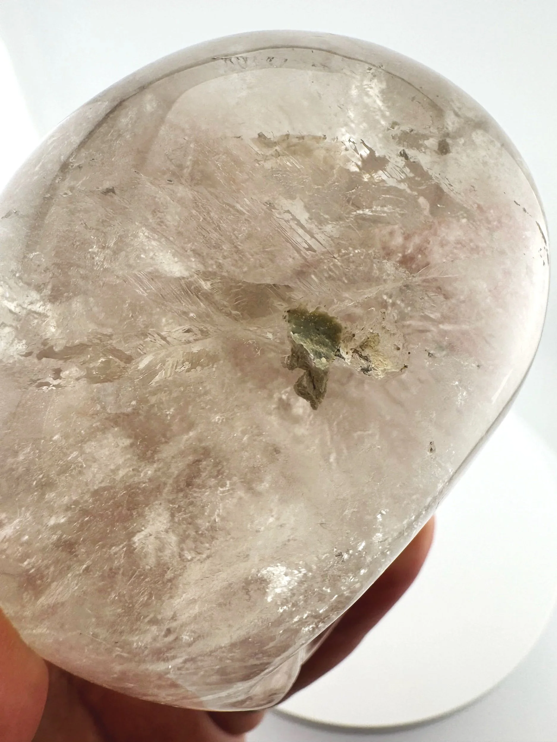 Leandro de Souza Smoky Quartz Skull