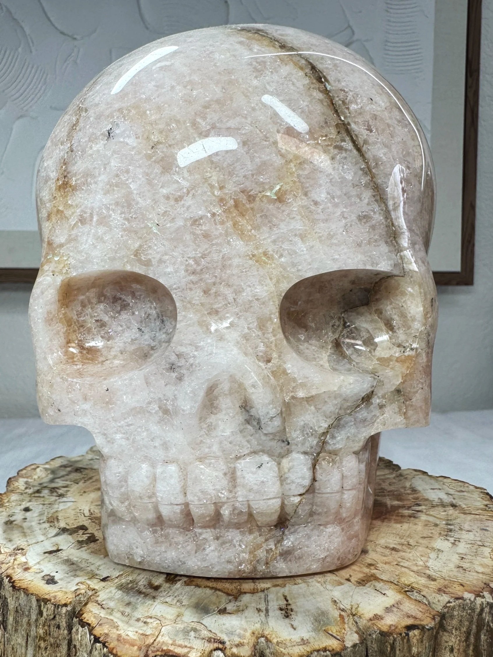 Leandro de Souza Morganite Magical Child Skull