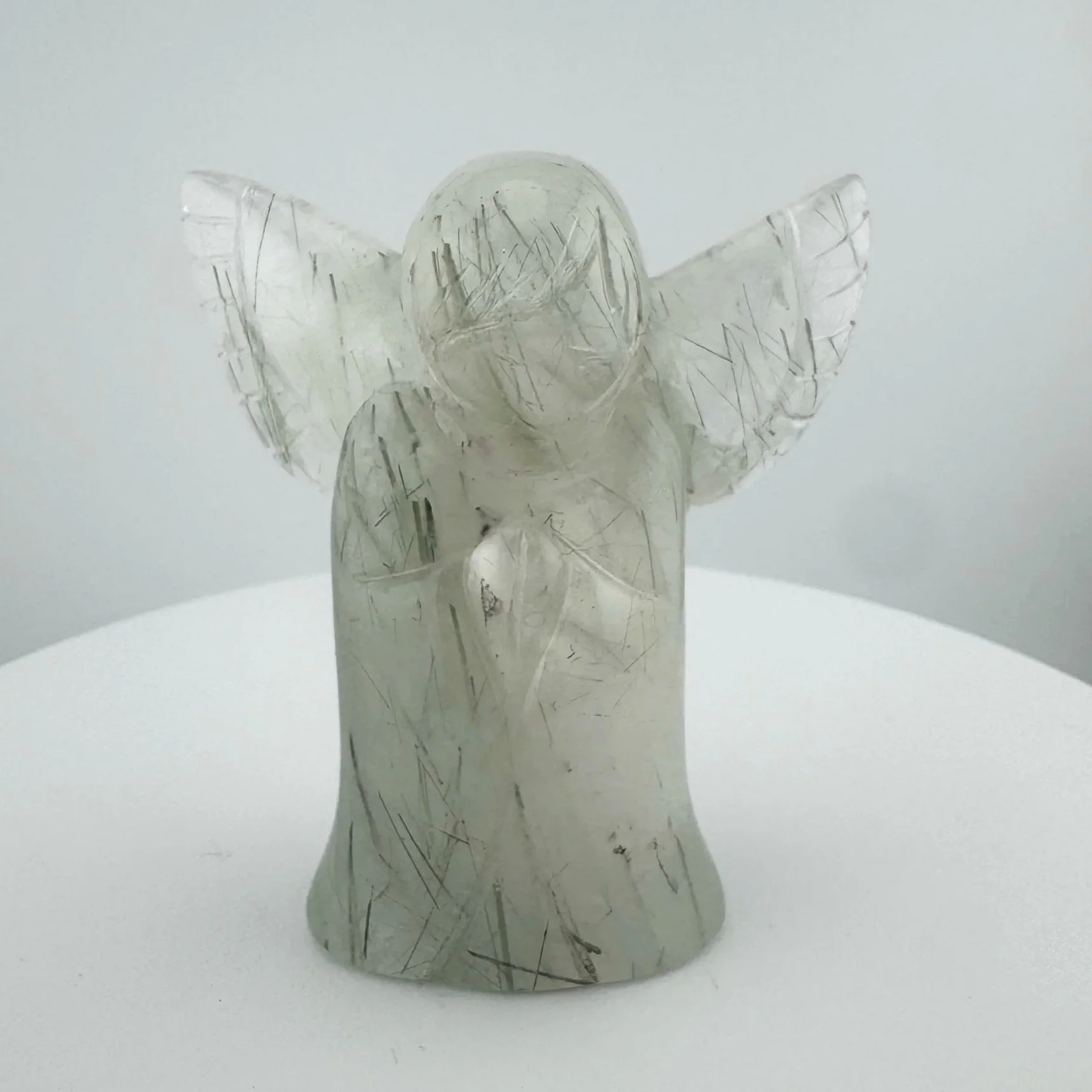 Leandro de Souza Epidote in Quartz Angel