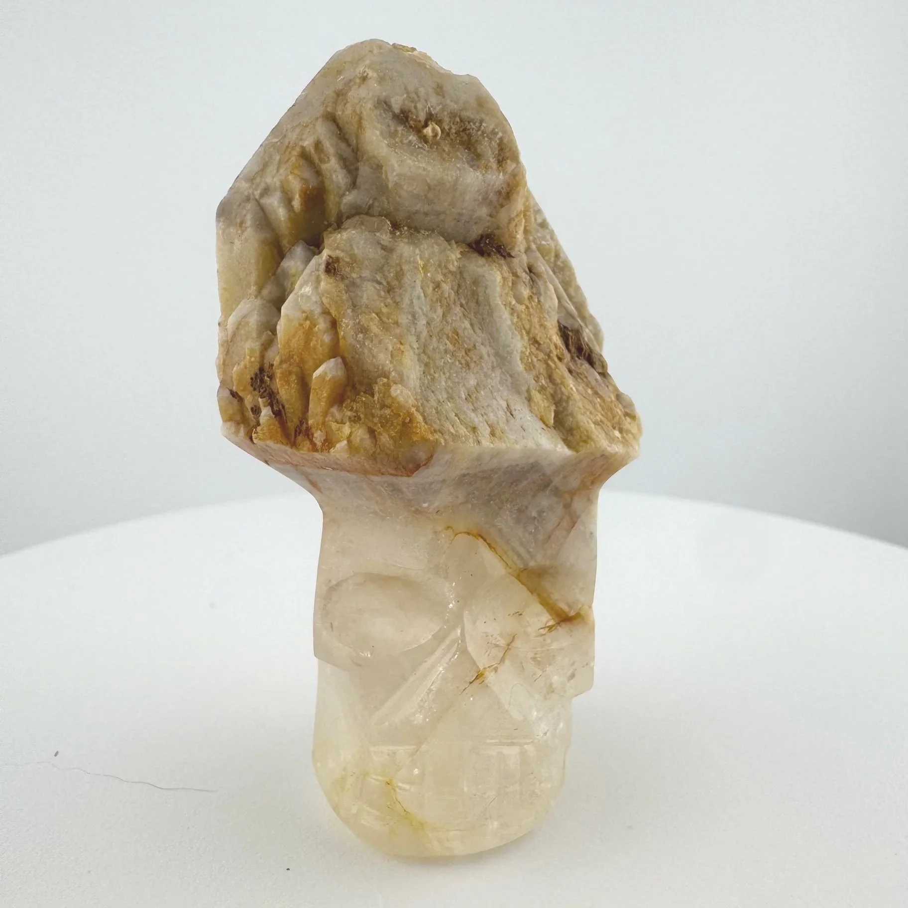 Igor de Souza Candle Quartz Shaman Skull