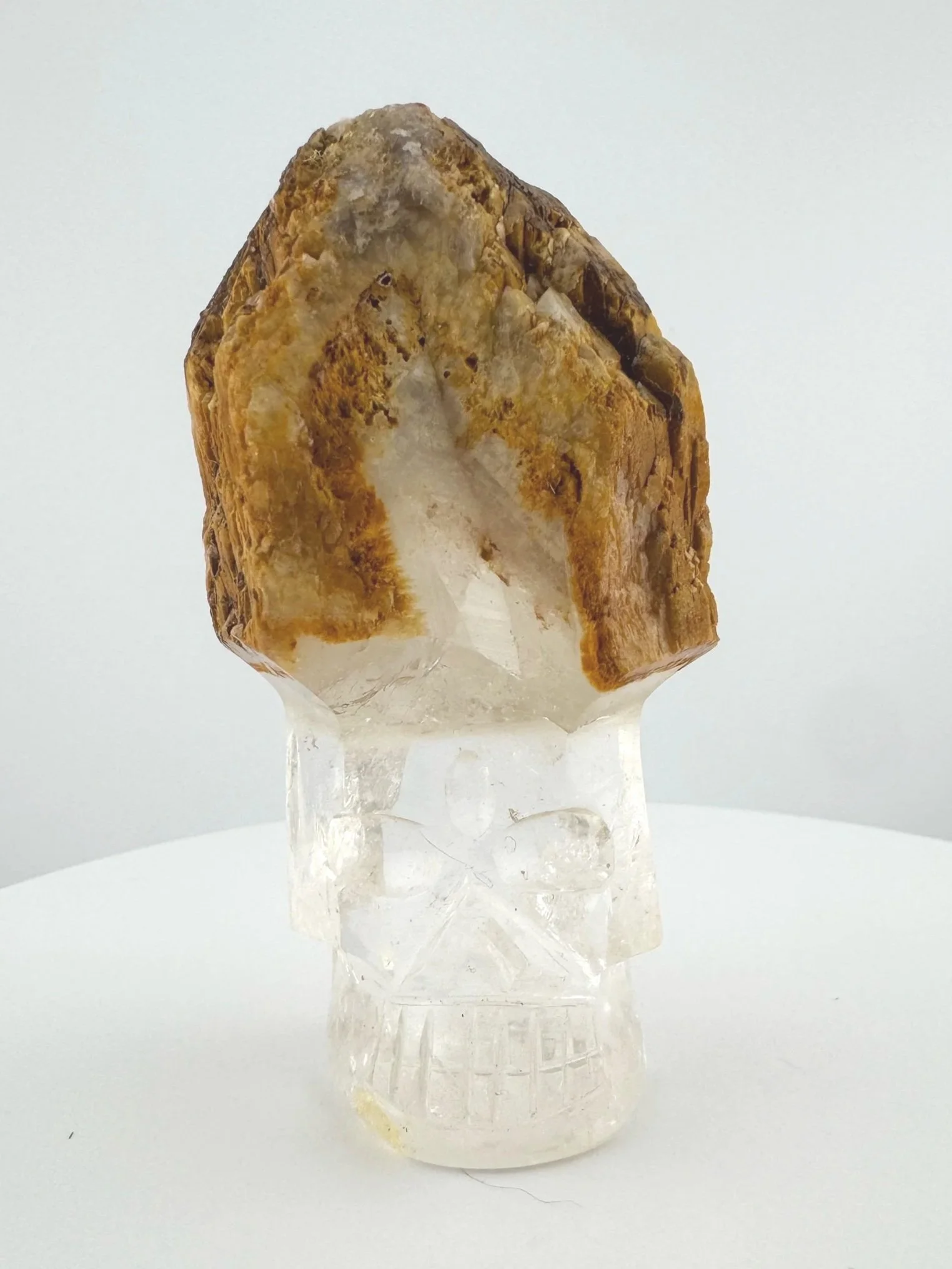 Igor de Souza Candle Quartz Shaman Skull