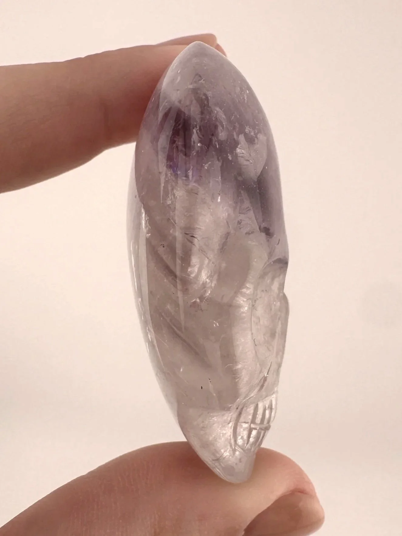 Leandro de Souza Phantom Amethyst Magical Child Palm Skull