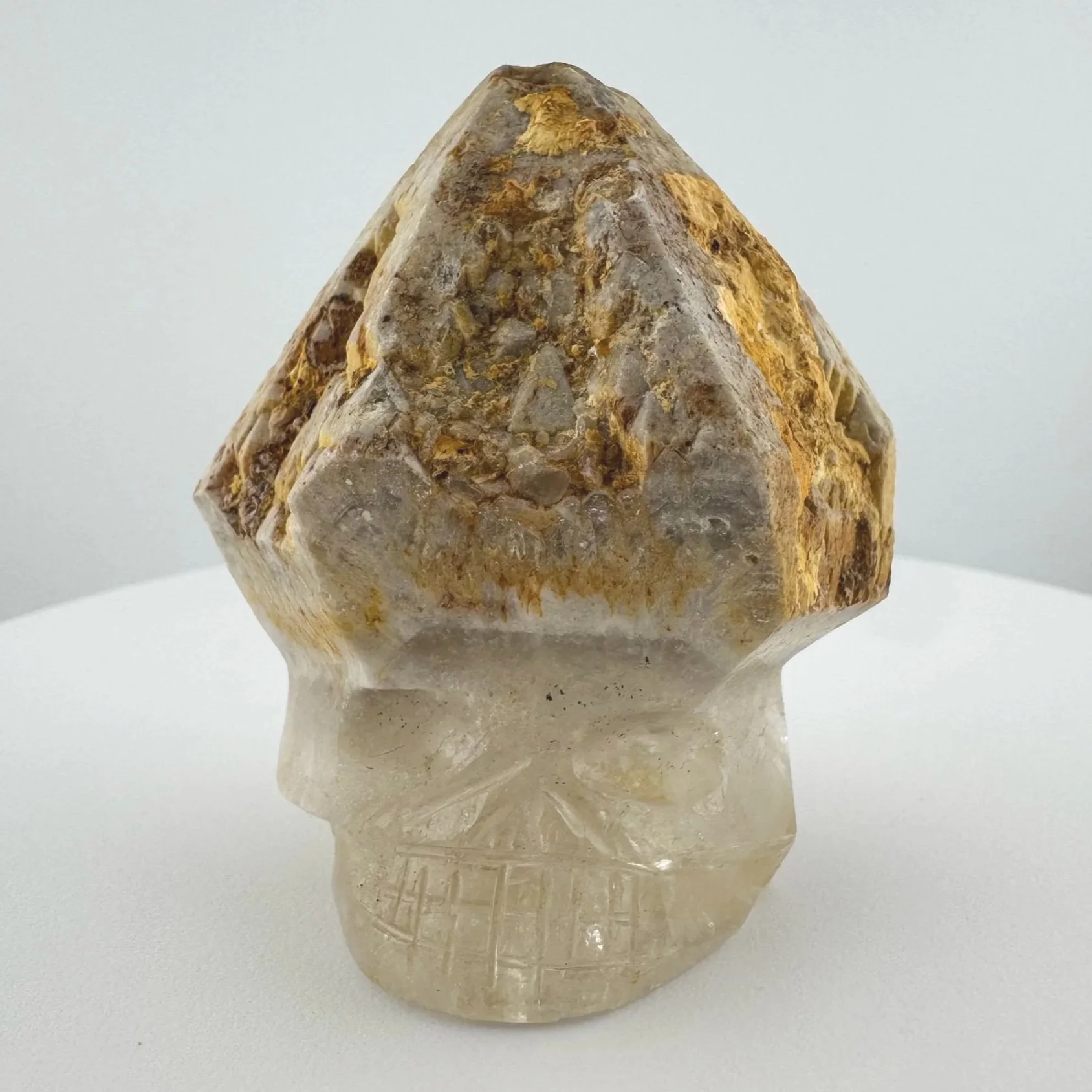 Igor de Souza Candle Quartz Shaman Skull