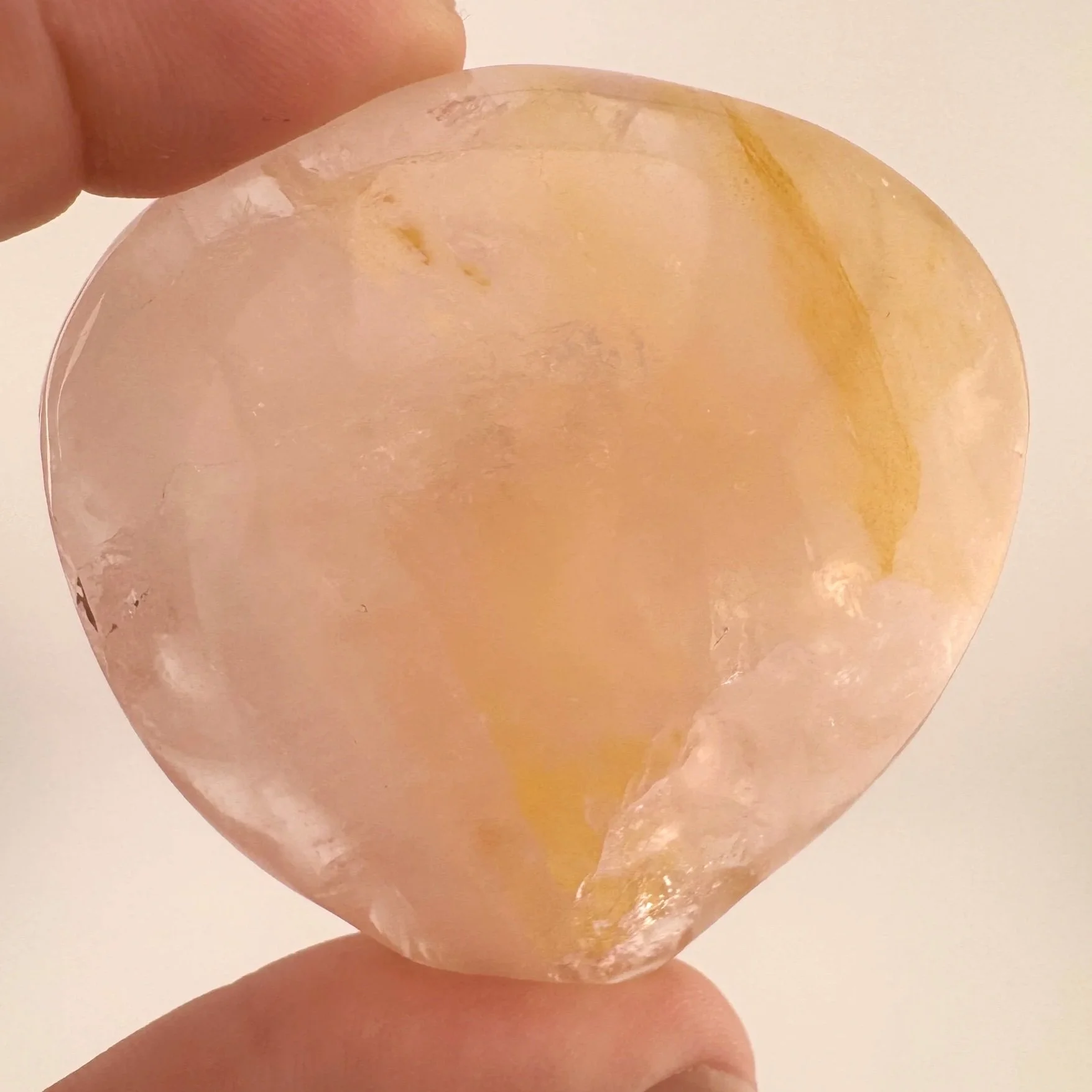 Leandro de Souza Rose Quartz Golden Healer Star Being Palm Skull
