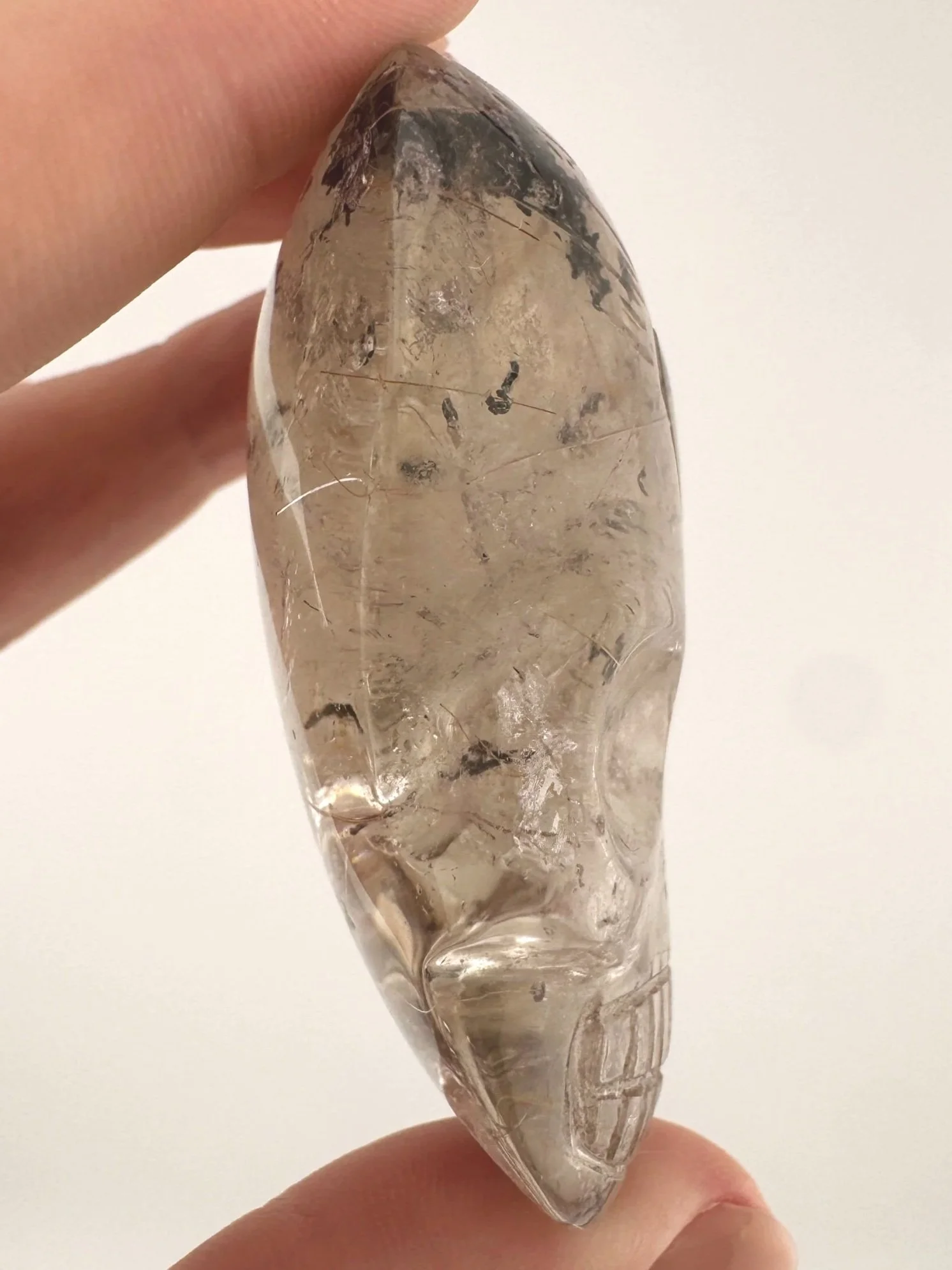 Leandro de Souza Smoky Garden Rutile Magical Child Palm Skull