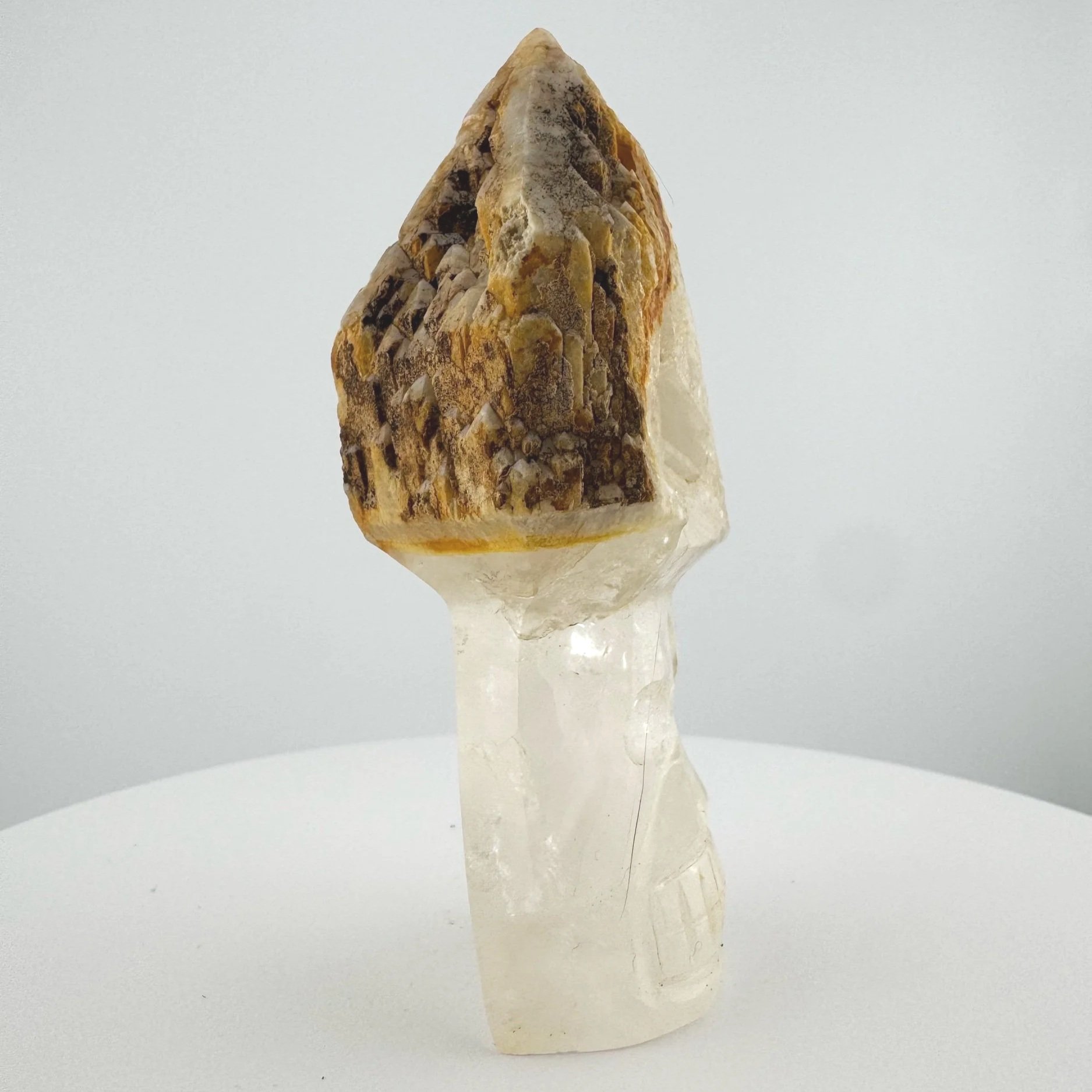 Igor de Souza Candle Quartz Shaman Skull
