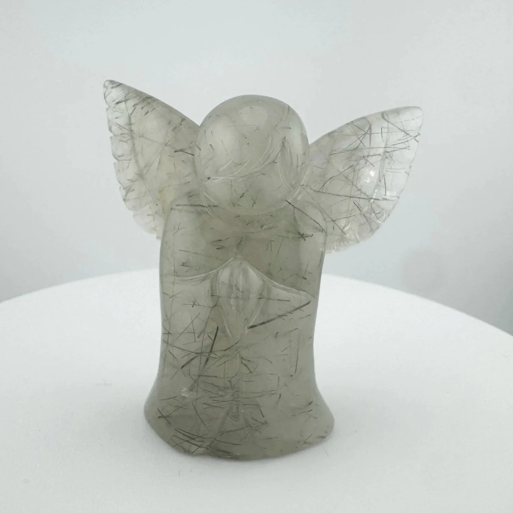 Leandro de Souza Epidote in Quartz Angel