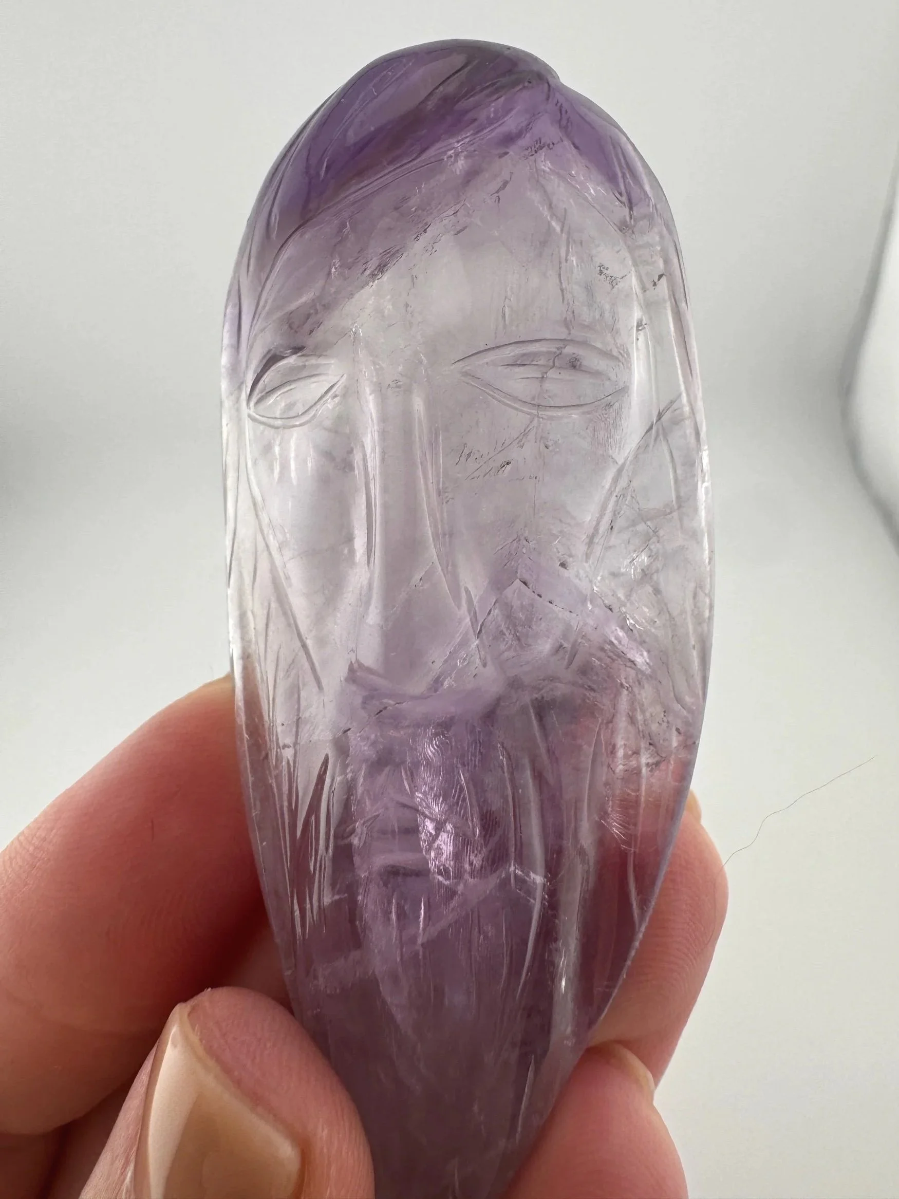 Leandro de Souza Phantom Bahia Amethyst Jesus Carving