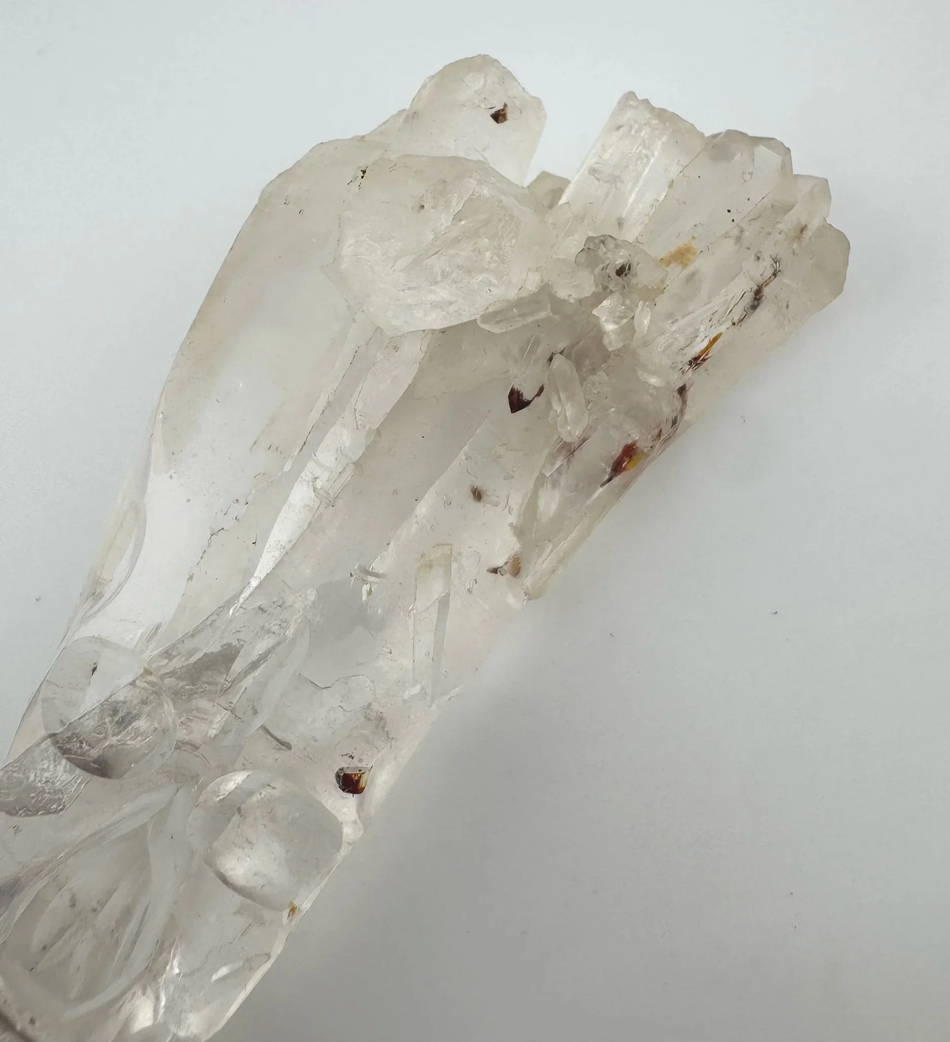 Leandro de Souza Cathedral Quartz Shaman Skull Wand