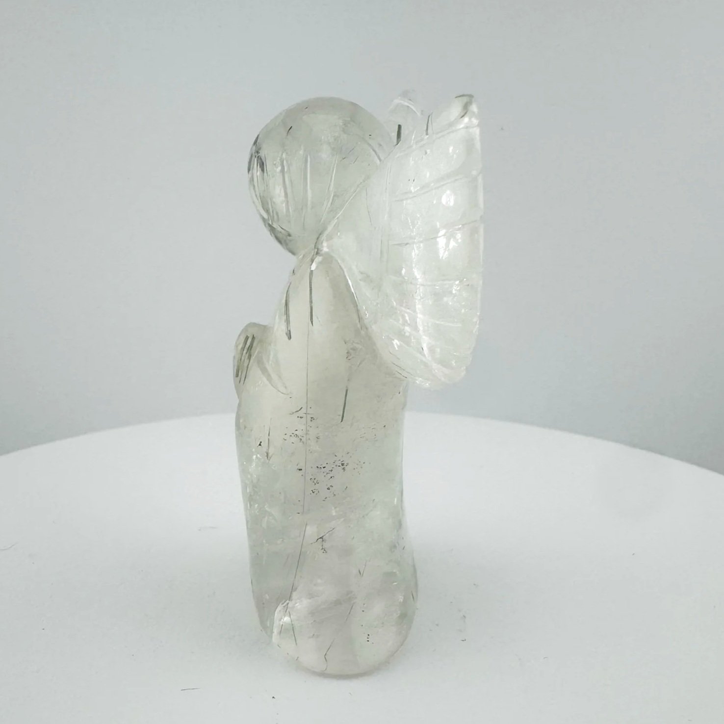 Leandro de Souza Epidote in Quartz Angel