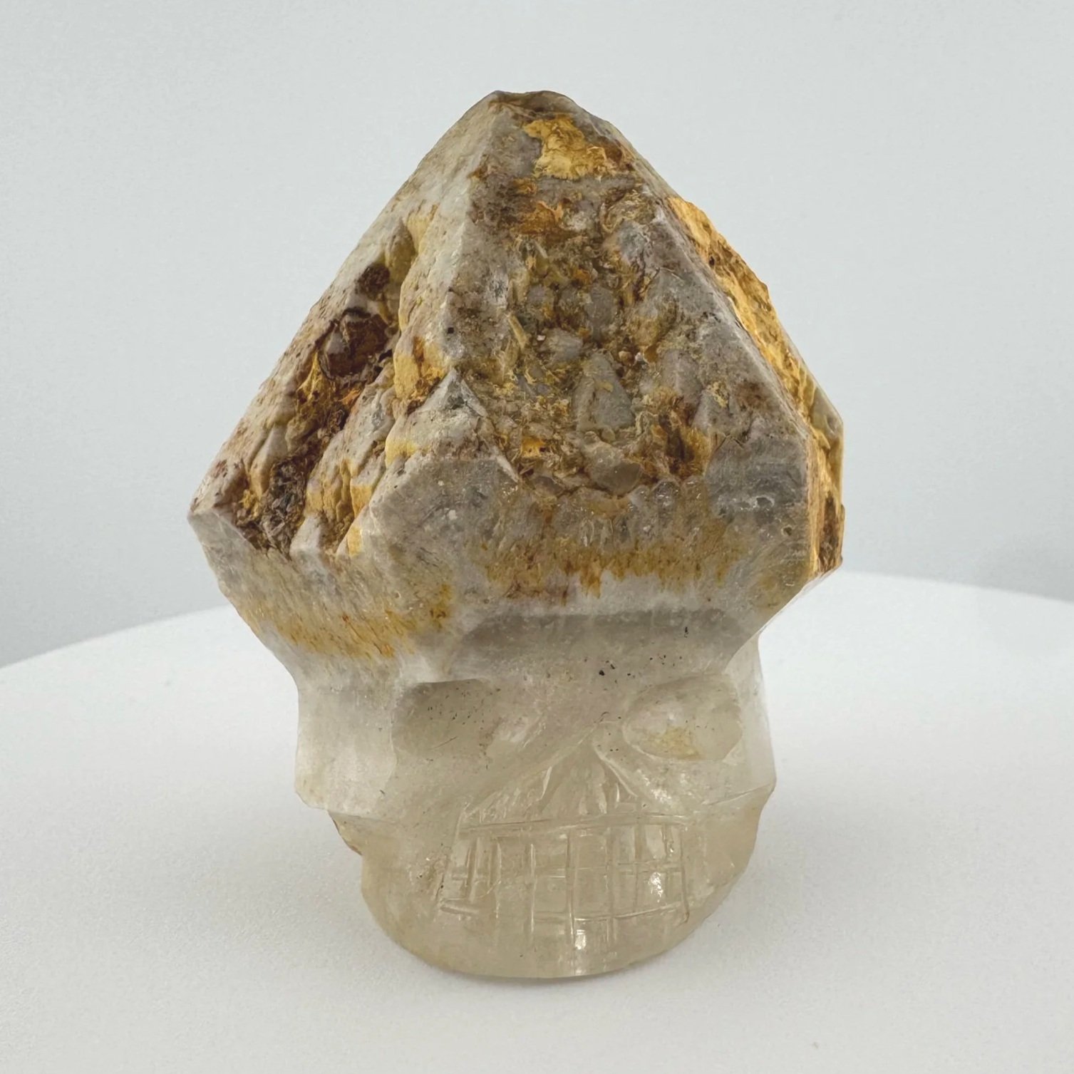 Igor de Souza Candle Quartz Shaman Skull