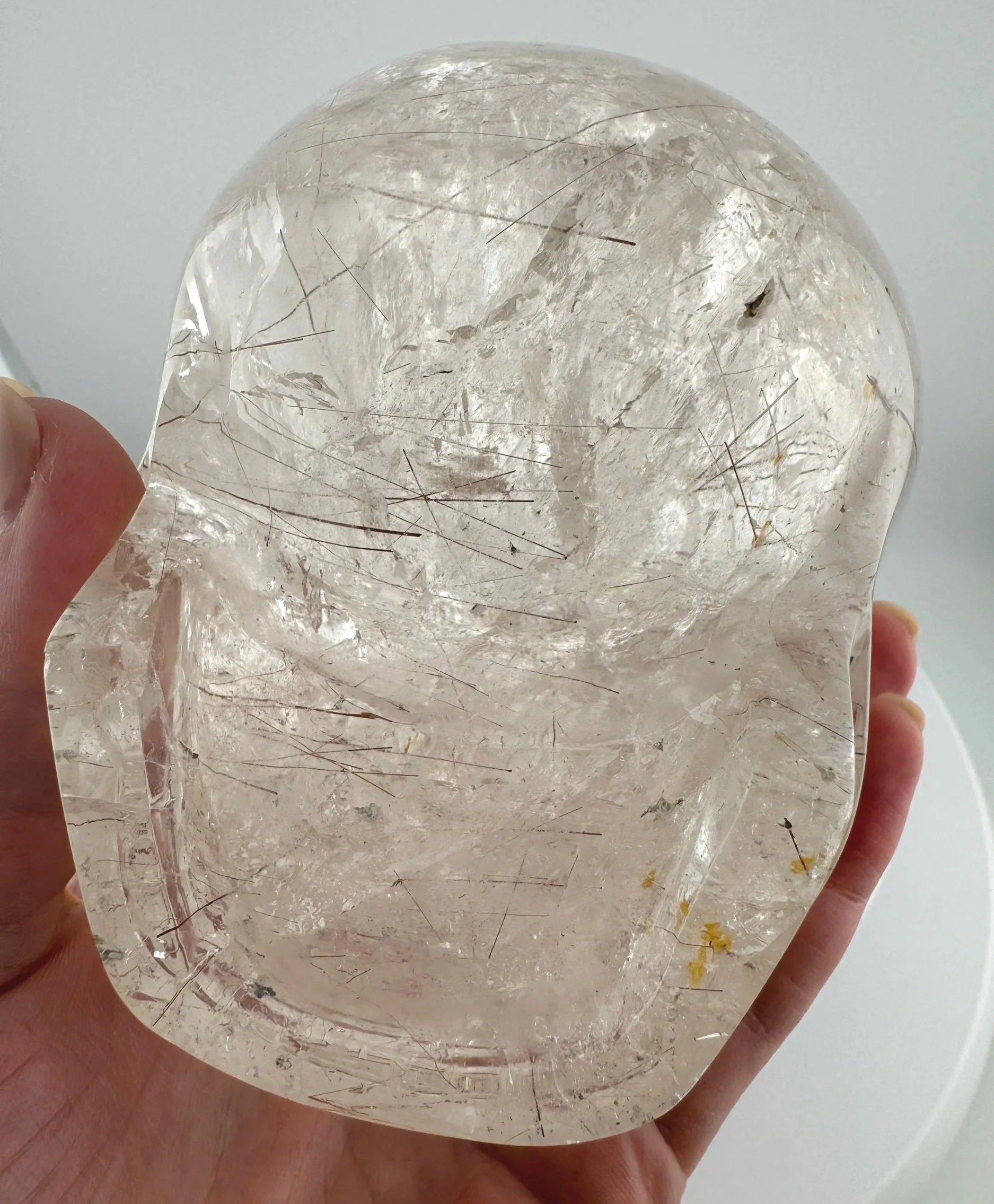 Leandro de Souza Red Rutile in Quartz Magical Child
